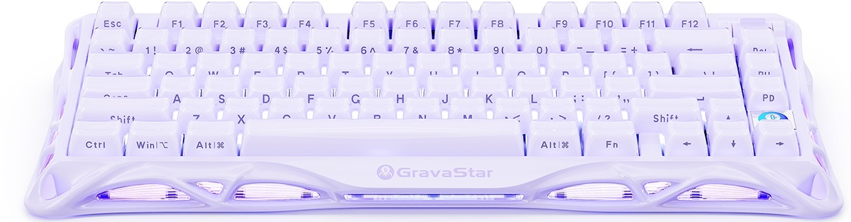 Клавиатура GravaStar Mercury K1 80keys Lavender Purple (GSK1_PL) фото 