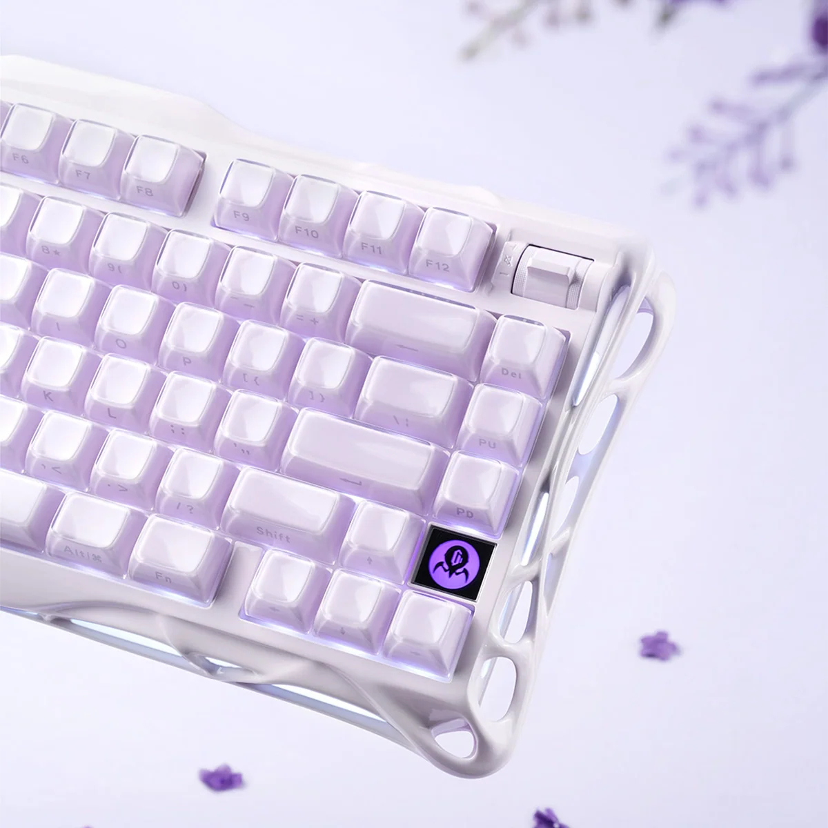 Клавиатура GravaStar Mercury K1 80keys Lavender Purple (GSK1_PL) фото 