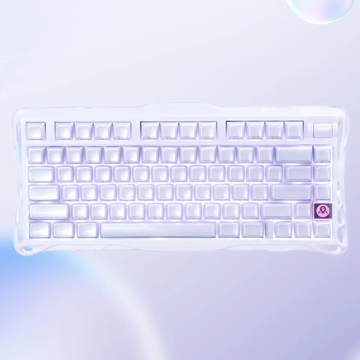 Клавиатура GravaStar Mercury K1 80keys Lavender Purple (GSK1_PL) фото 