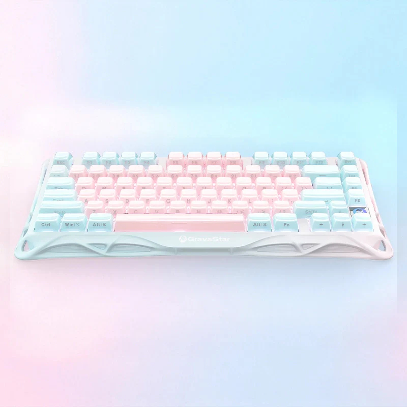 Клавіатура GravaStar Mercury K1 Lite 80keys Lumen Rose (GSK1LITE_PM_PNK)фото