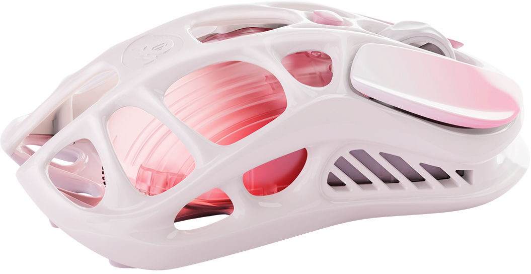 Игровая мышь GravaStar Mercury M1 Pro BT/WL/USB-A RGB Sakura Pink (GRAVASTARM1PRO_PNK) фото 