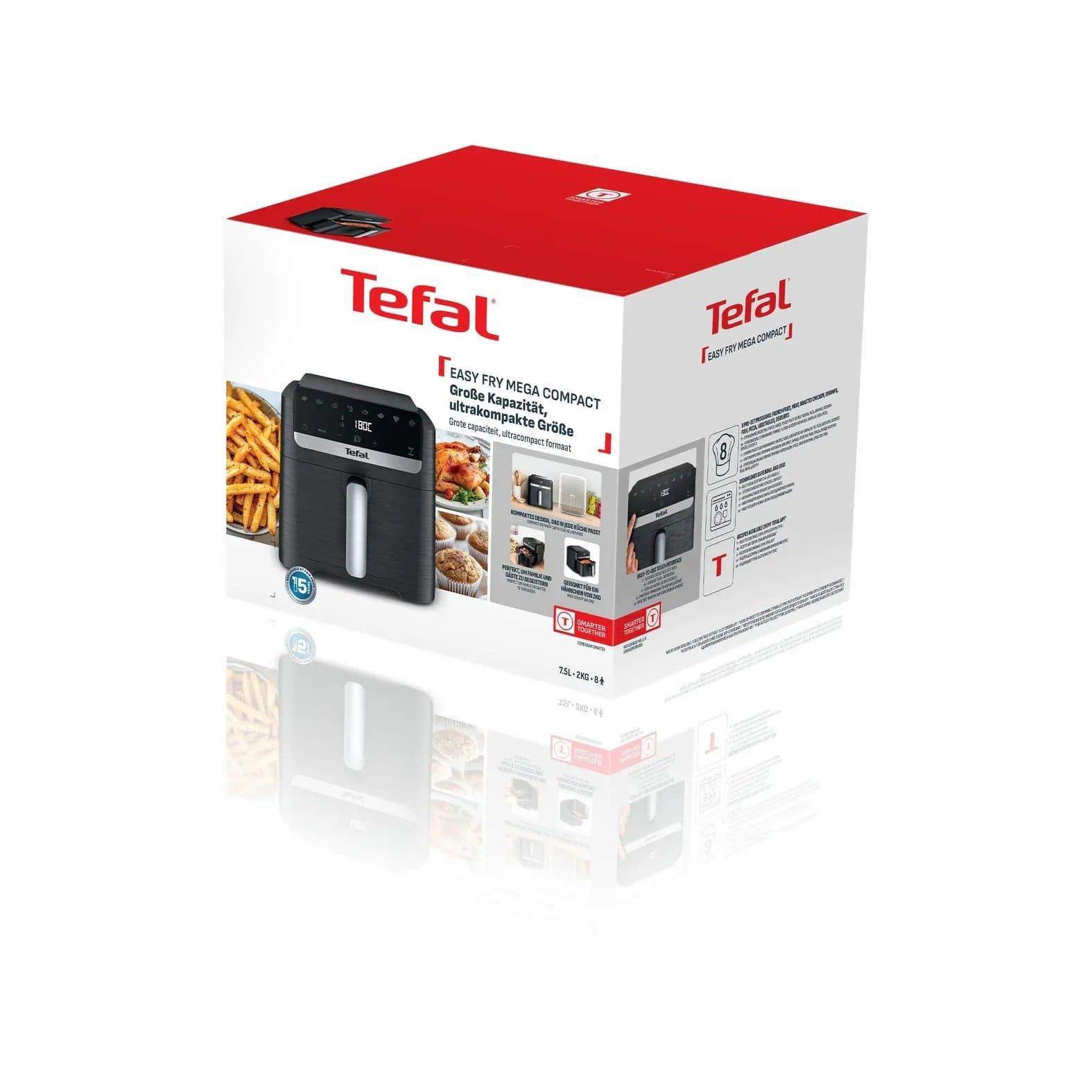 Мультипіч Tefal Easy Fry Mega Compact EY8618E0фото