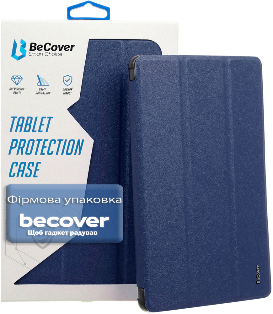 Чехол-книжка BeCover Smart Case Samsung Galaxy Tab A11 SM-X133/X135 8.7" Deep Blue (BC_713964) фото 2