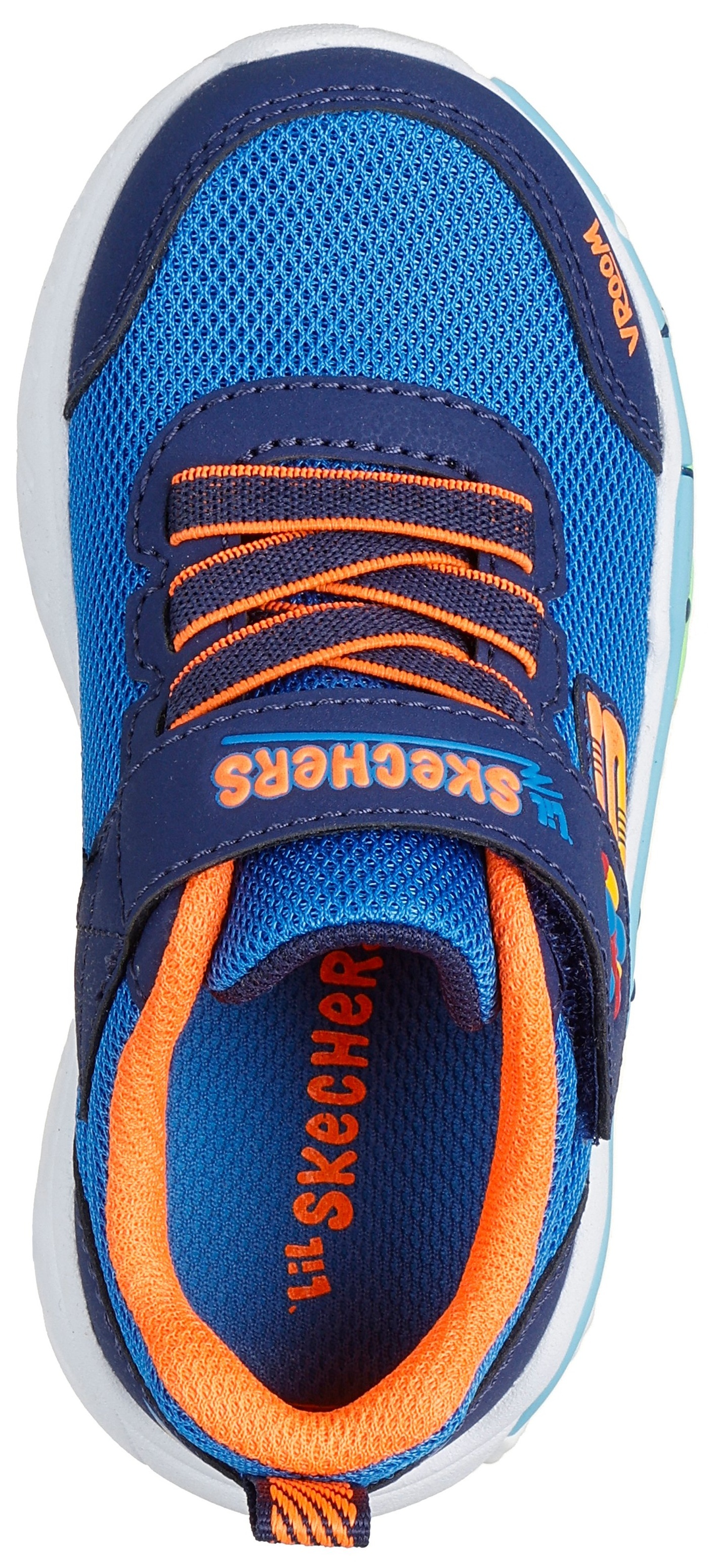 Кроссовки для мальчиков Skechers Play Scene 407312N BLNV 24 (8 US) синие фото 