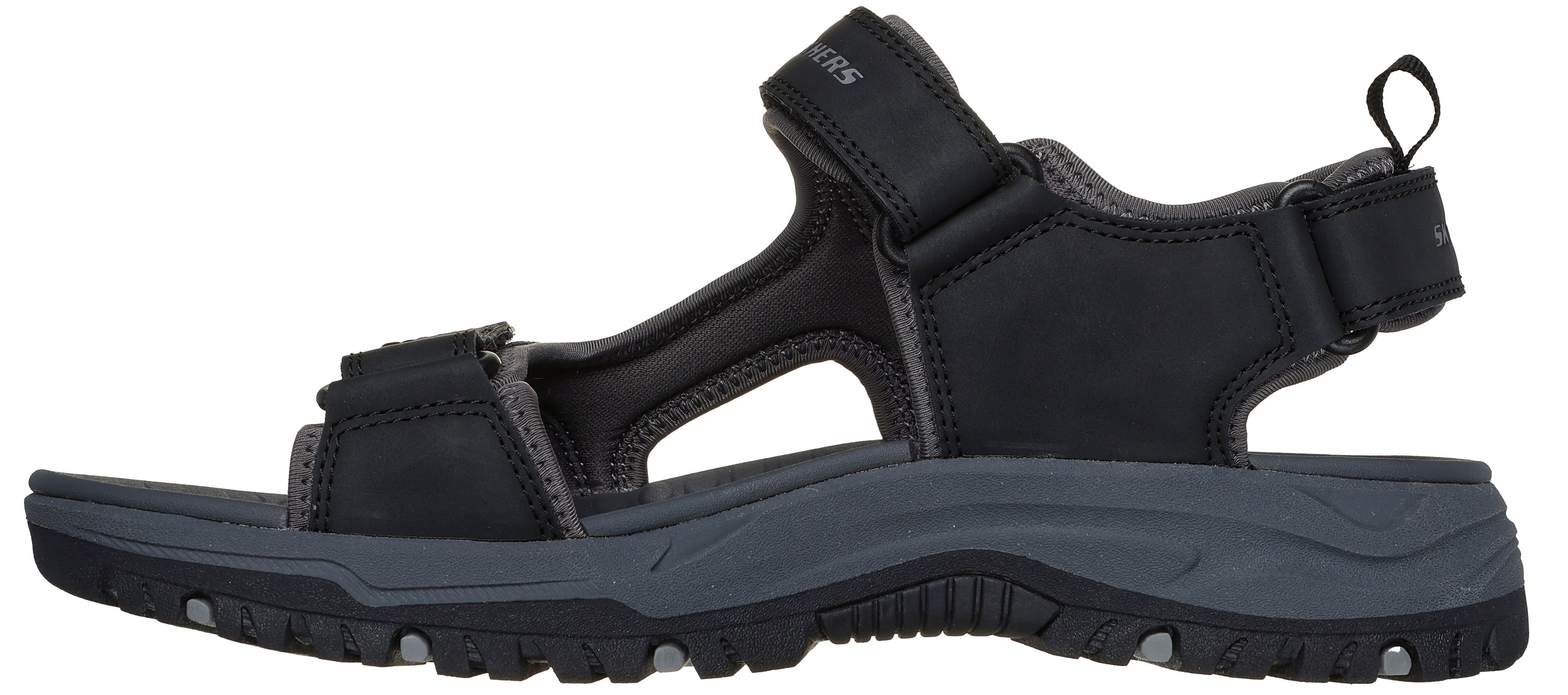 Сандли мужские Skechers Prewitt 205139 BLK 41 (8 US) черные фото 