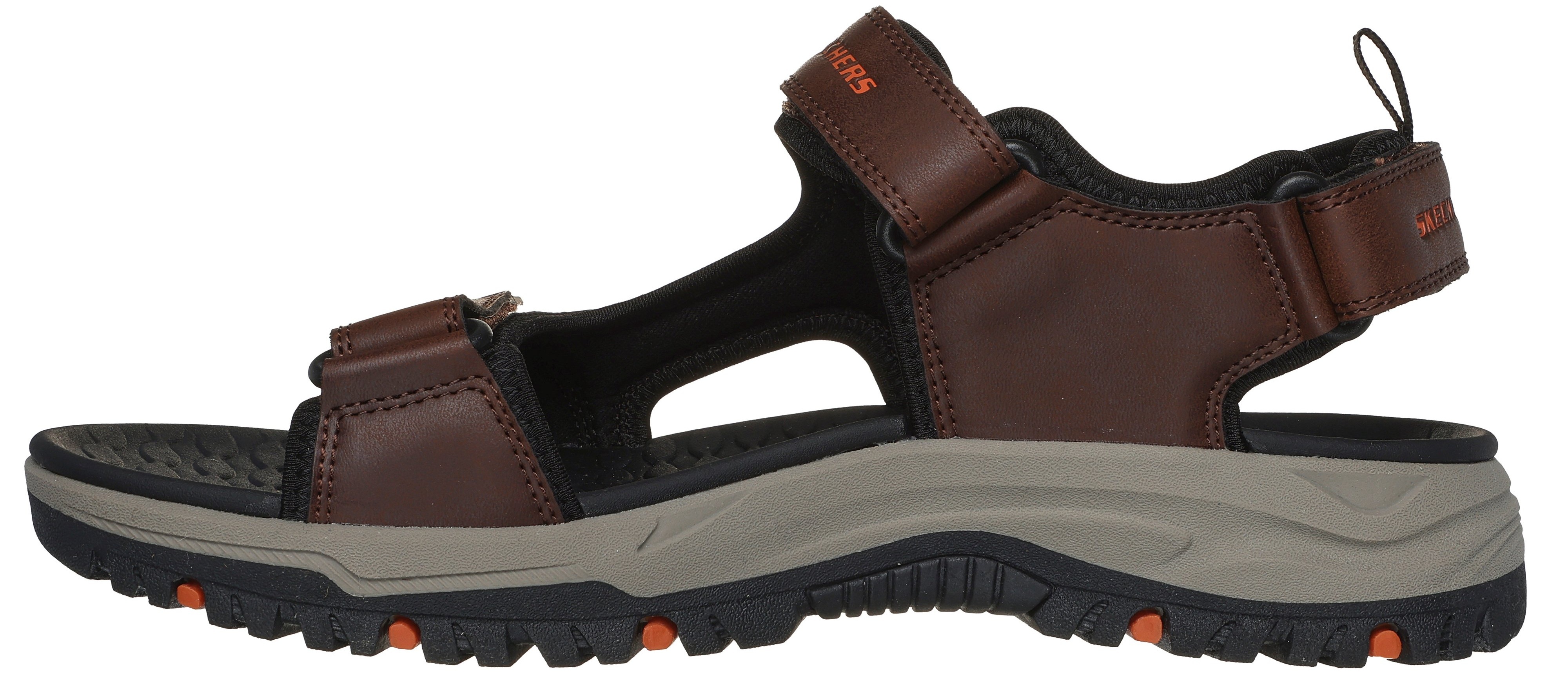 Сандли мужские Skechers Prewitt 205139 BRBK 45 (11 US) коричневые фото 