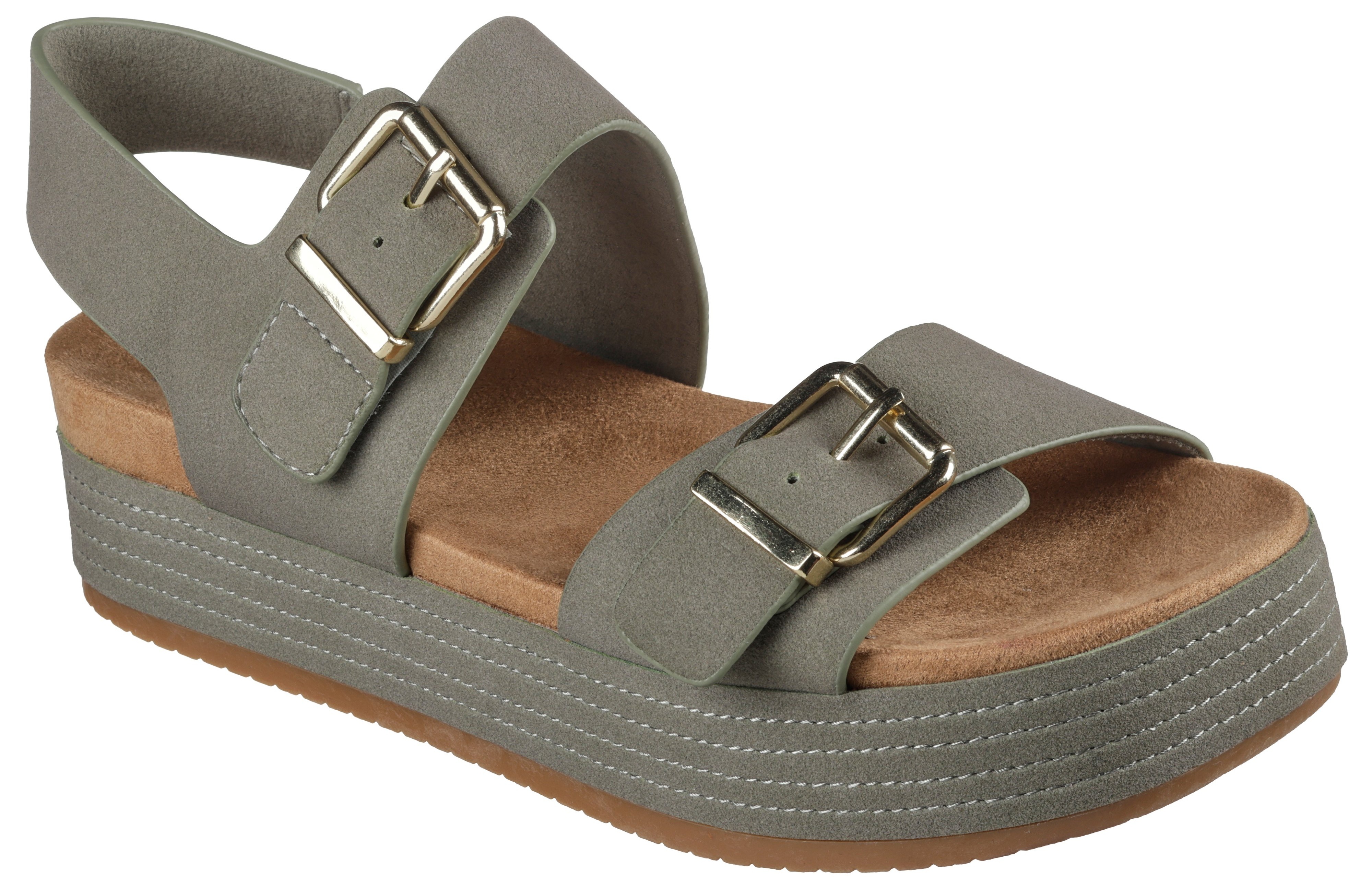 Босоножки женские Skechers Misty Kiss 114073 OLV 40 (10 US) оливковые фото 