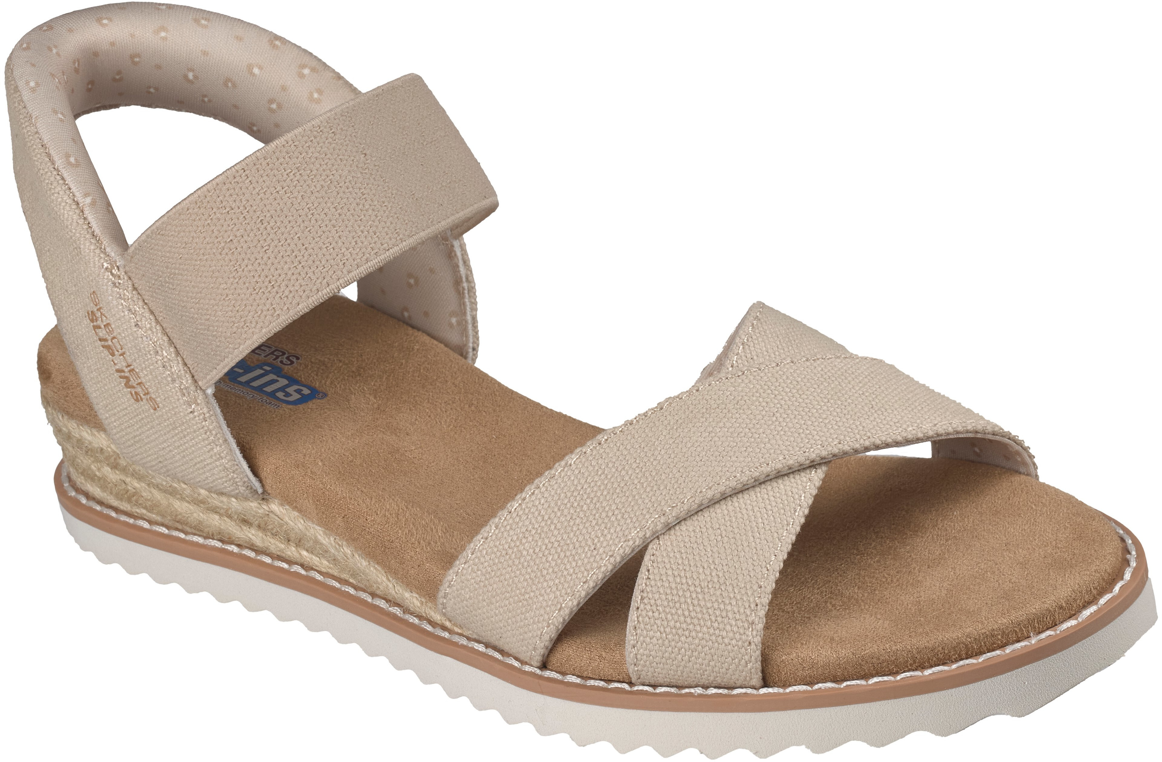 Босоножки женские Skechers Desert Kiss 114418 NAT 40 (10 US) бежевые фото 