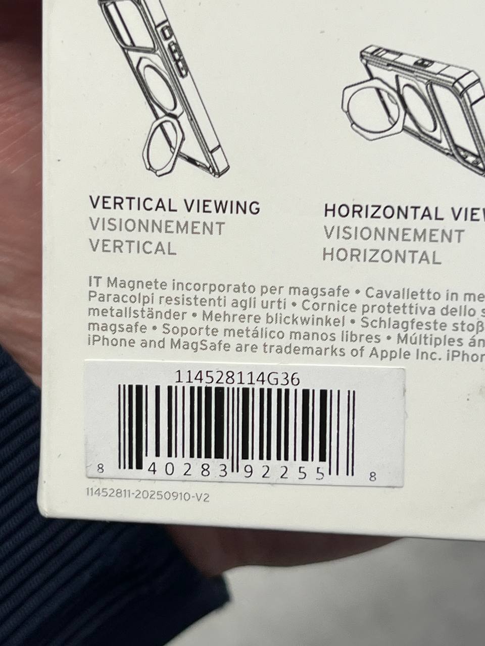 Чохол UAG для Apple iPhone 17 Pro Max, Plyo MagSafe, Ice/White (114530114341)фото