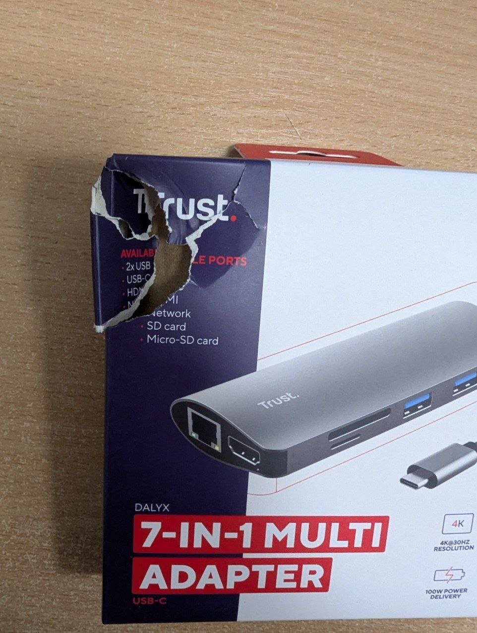 USB-хаб Trust Dalyx 7-IN-1 USB-C Aluminium (23775_TRUST)фото