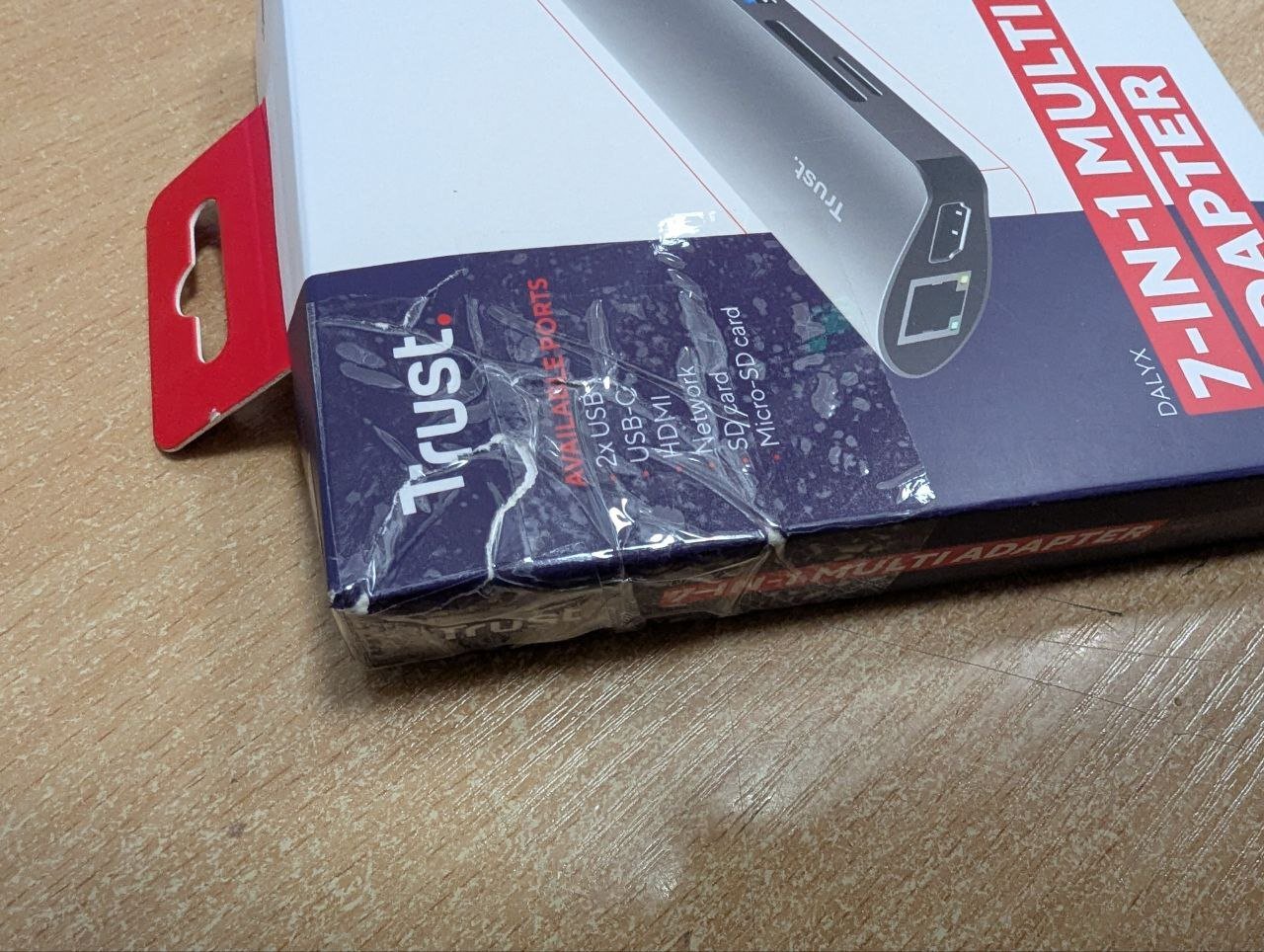 USB-хаб Trust Dalyx 7-IN-1 USB-C Aluminium (23775_TRUST)фото