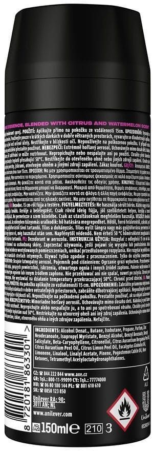 Дезодорант-аэрозоль Axe Number 10 FIFA 150 мл фото 