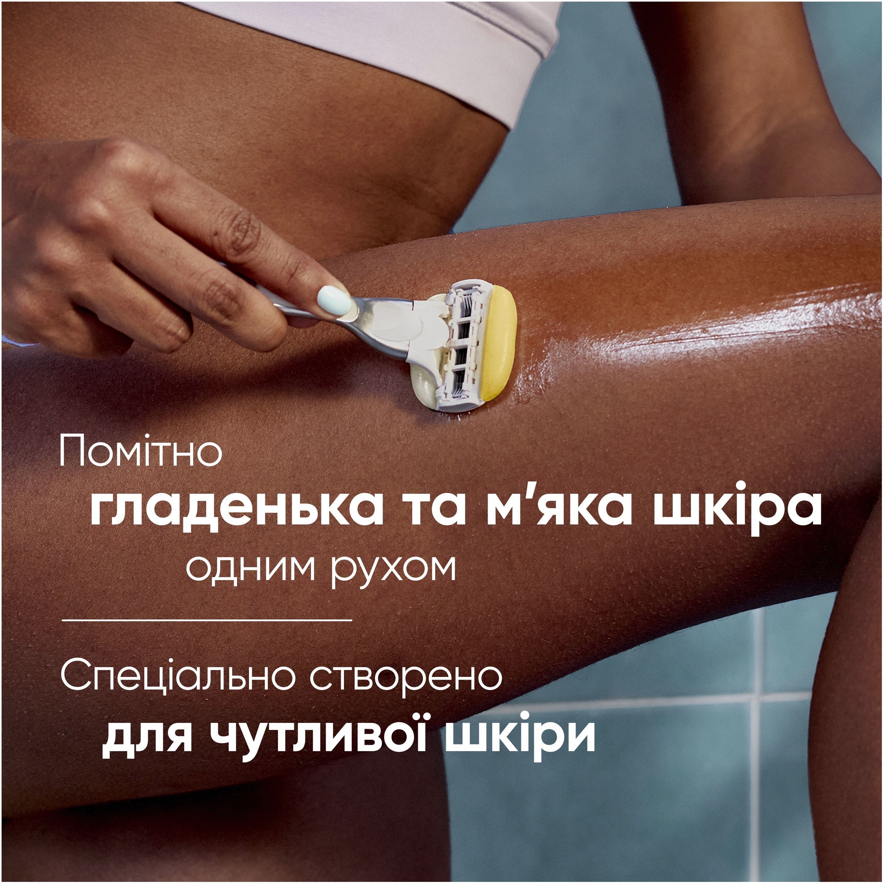 Змінні картриджі для гоління Gillette Venus Pro ComfortGlide Sugarberry З запахом солодких ягід 6 шт + чохол для лезфото