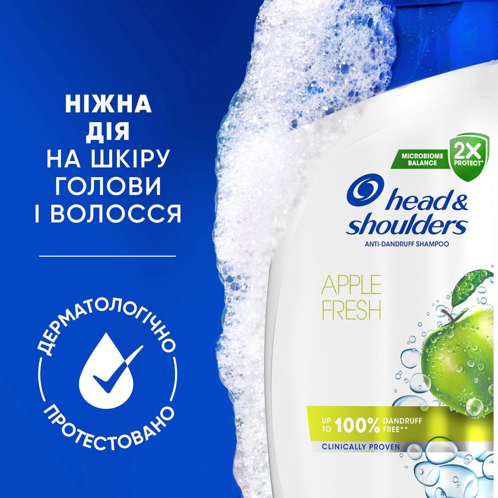 Шампунь проти лупи Head &amp; Shoulders Яблучна свіжість 625 млфото