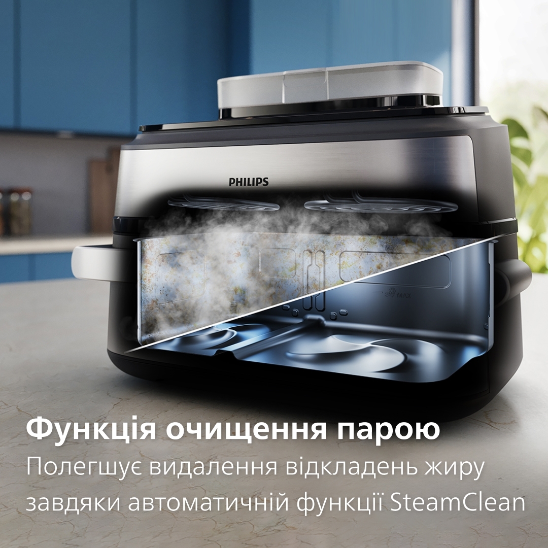 Мультипечь Philips Ovi Dual SteamFry NA565/02 фото 11