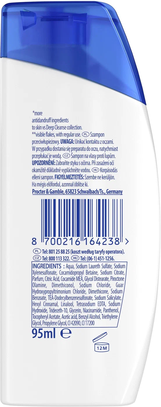 Шампунь проти лупи Head &amp; Shoulders Основний догляд 95 млфото