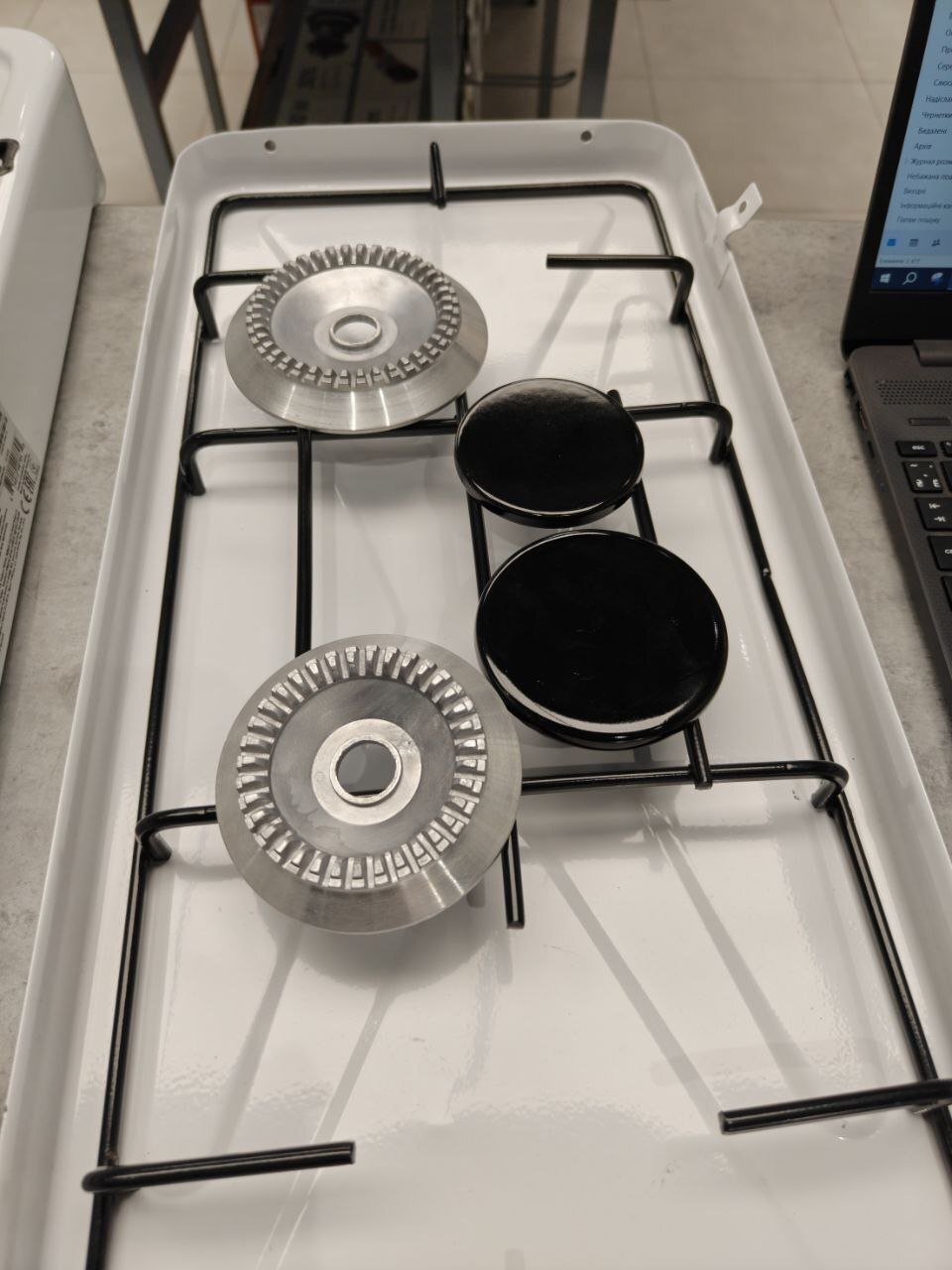 Настільна плита газова ARDESTO GTC-NS2012Wфото3