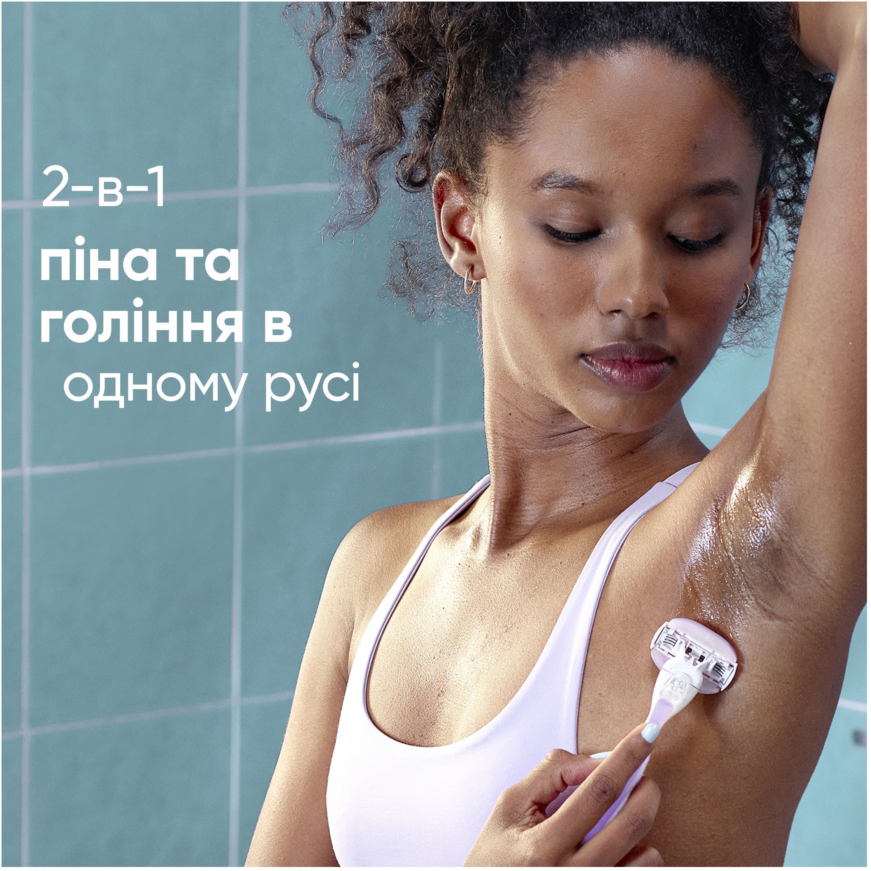 Сменные картриджи для бритья Venus ComfortGlide Breeze 6 шт + чехол для лезвий фото 3