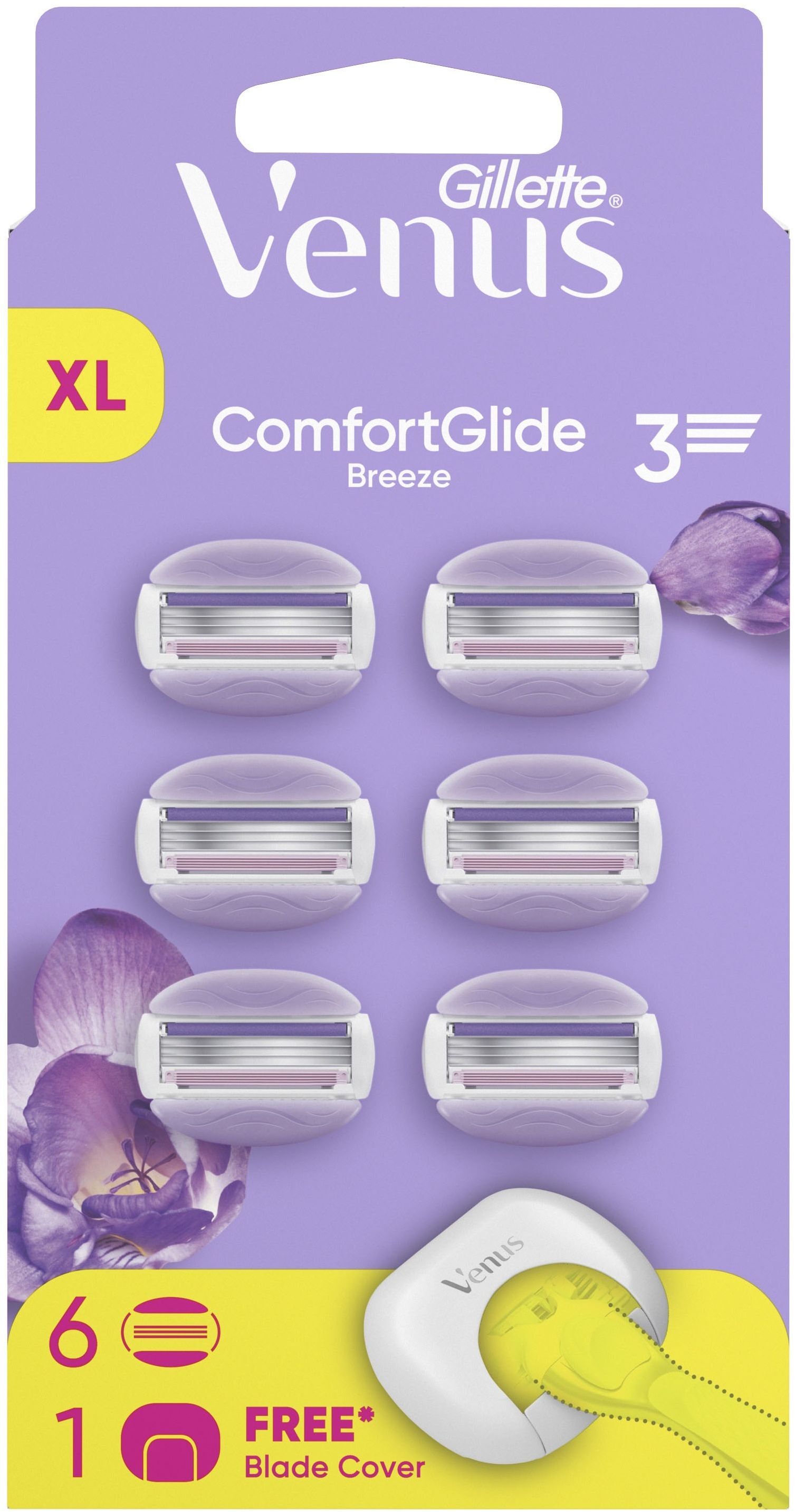 Сменные картриджи для бритья Venus ComfortGlide Breeze 6 шт + чехол для лезвий фото 2