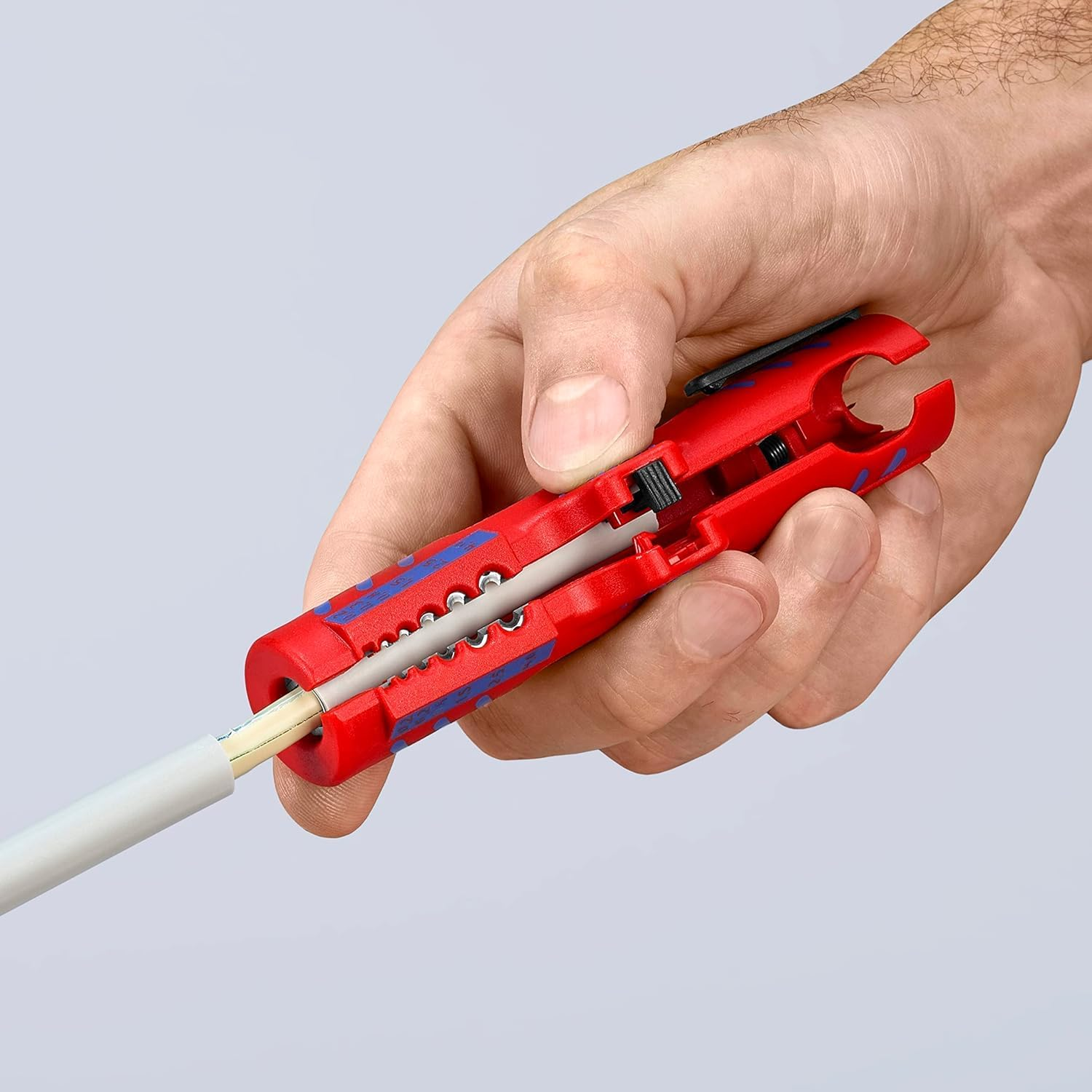 Съемник изоляции KNIPEX, 0.2-4мм2, 125мм (16-85-125-SB) фото 