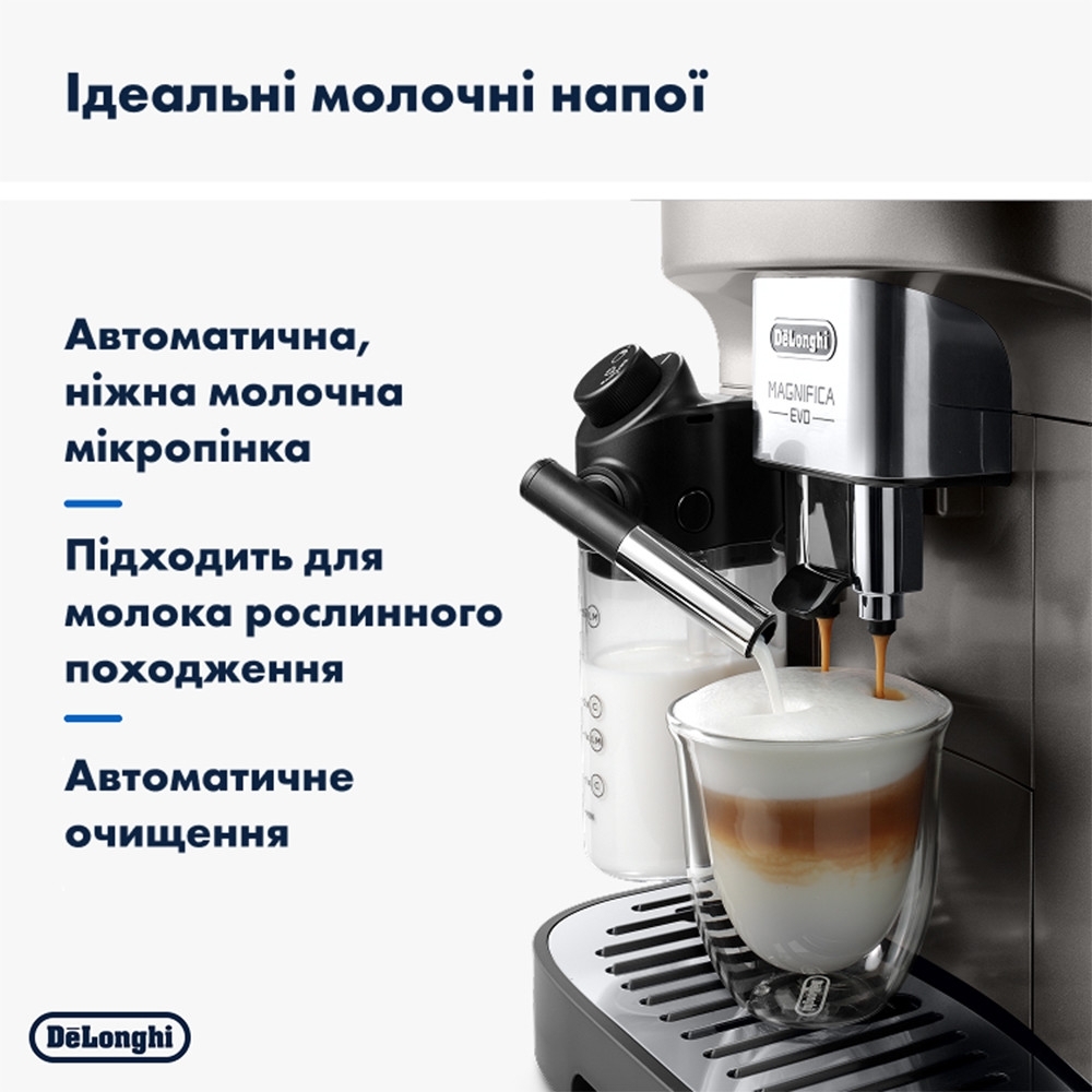 Кофемашина Delonghi Magnifica Evo ECAM29085SBX фото 