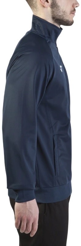 Кофта спортивная мужская JOMA Jacket 100086.300 XL темно-синяя фото 5