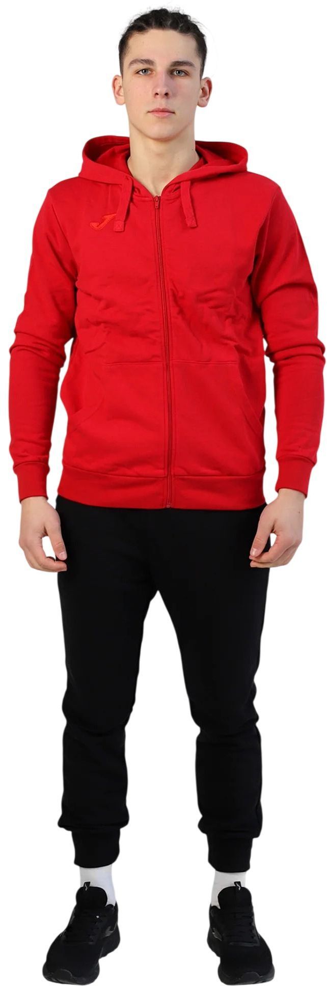 Кофта спортивная мужская JOMA Argos 100888.600 S красная фото 