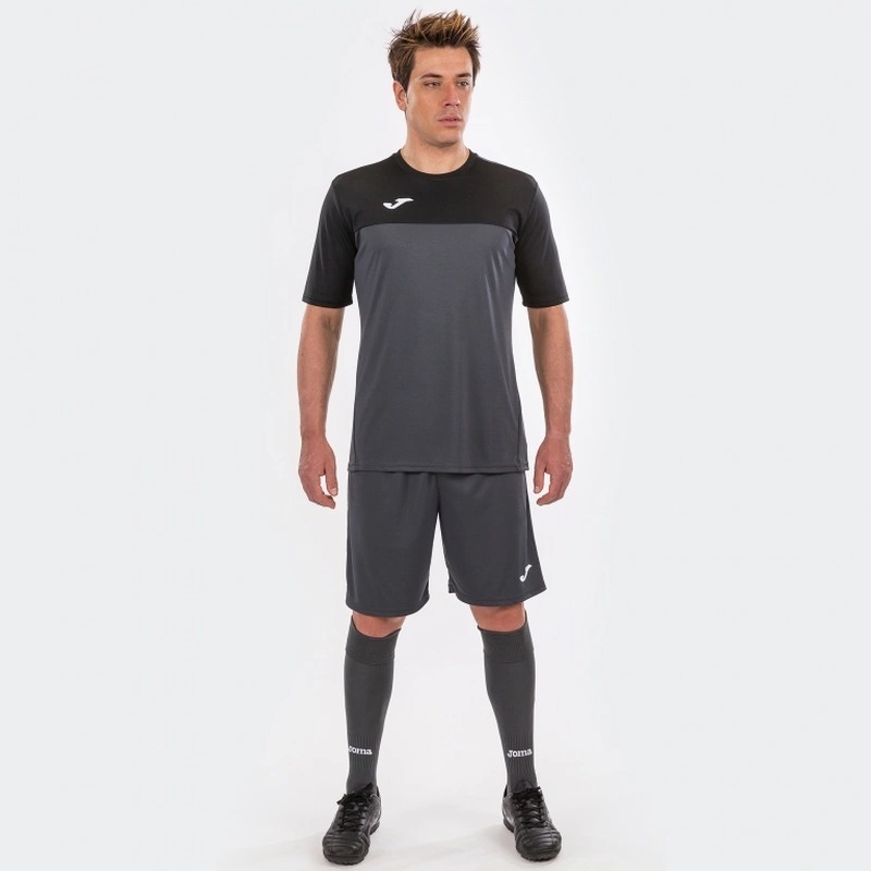 Футболка чоловіча JOMA Winner 100946.151 L темно-сірафото