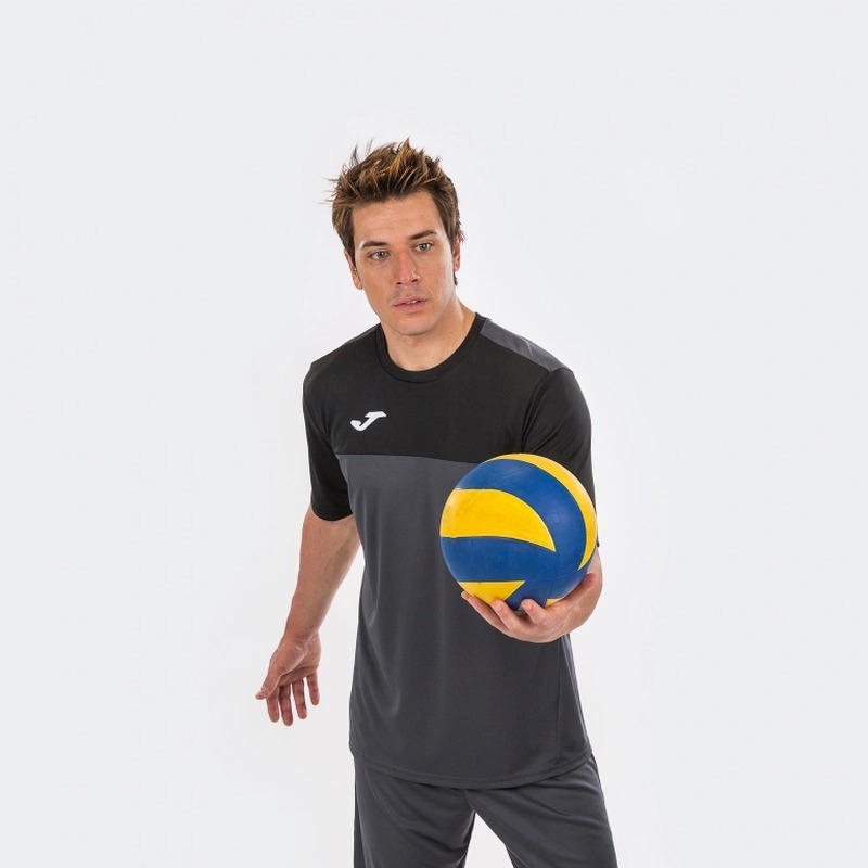 Футболка мужская JOMA Winner 100946.151 XL темно-серая фото 