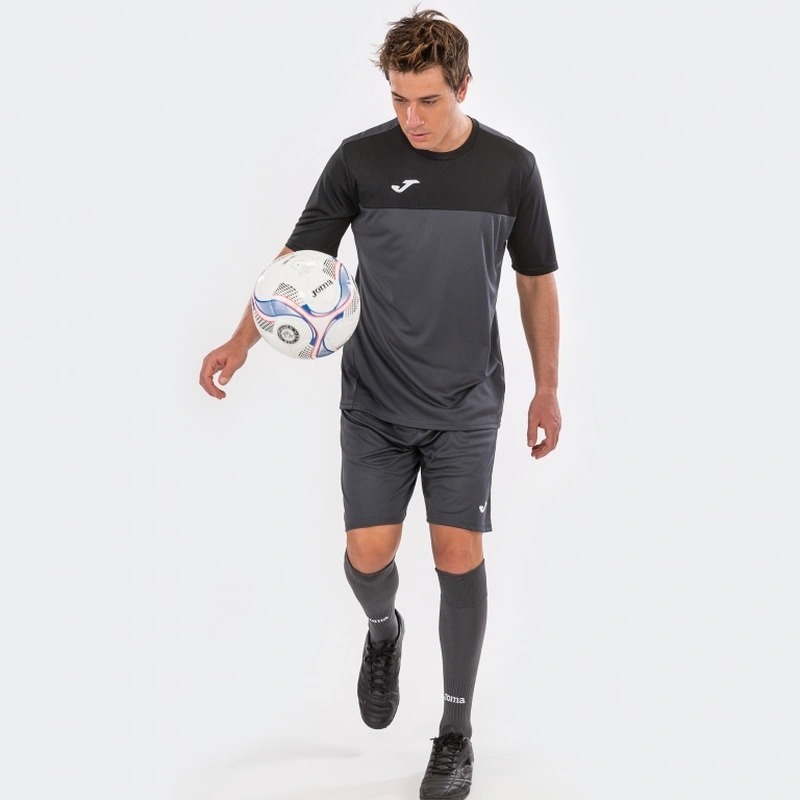 Футболка мужская JOMA Winner 100946.151 XL темно-серая фото 