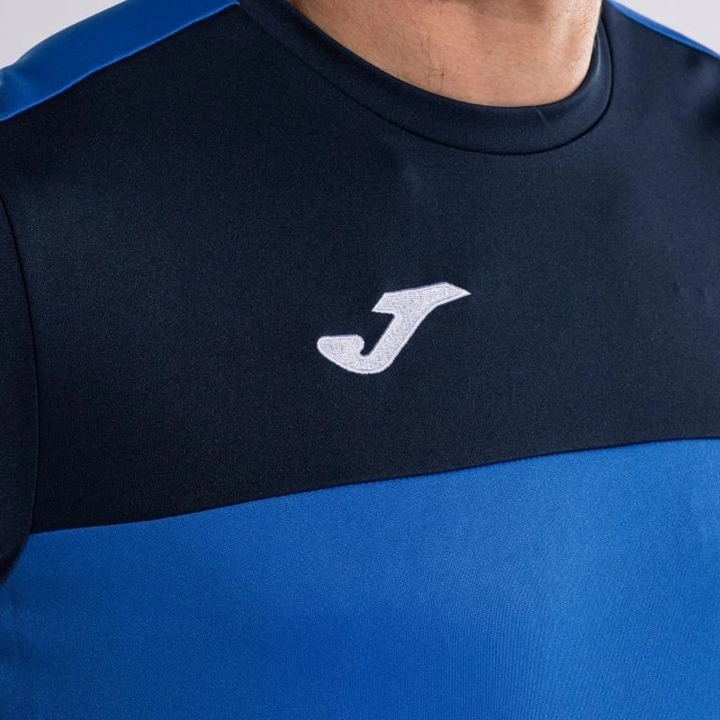 Футболка мужская JOMA Winner 100946.703 M синяя фото 