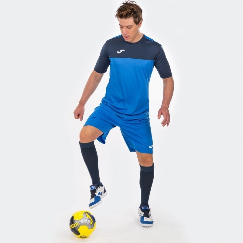 Футболка мужская JOMA Winner 100946.703 L синяя фото 