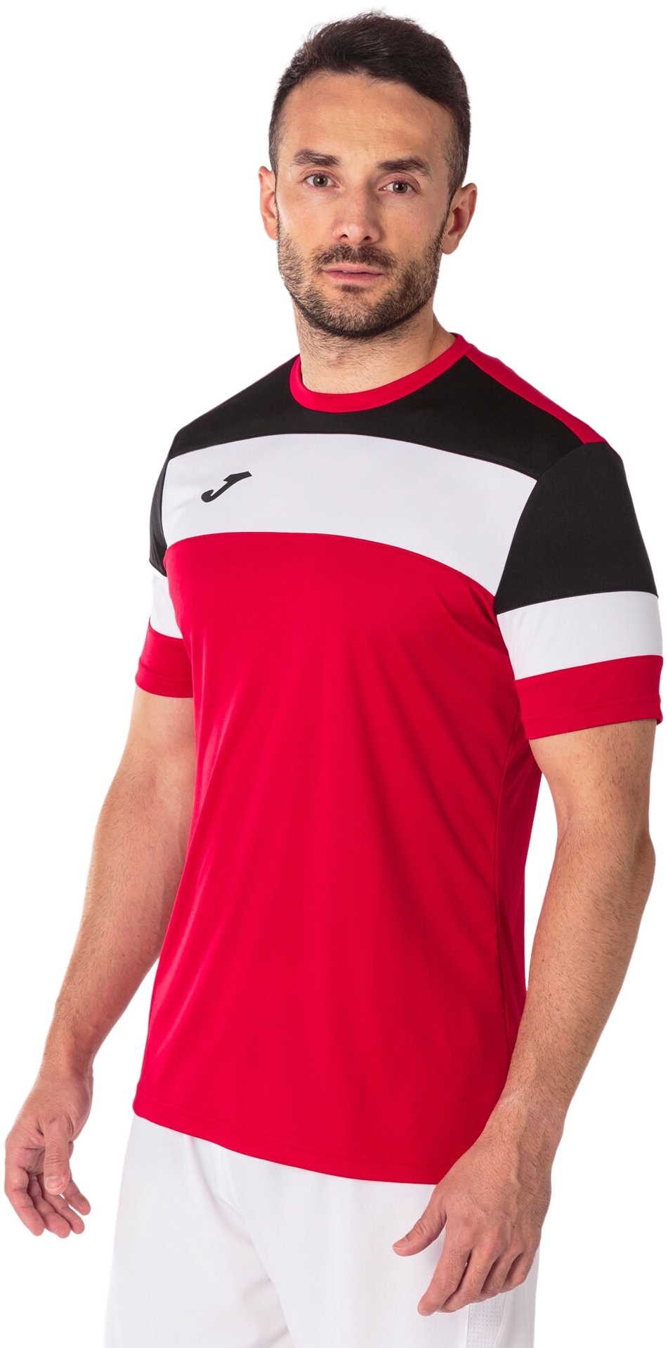 Футболка мужская JOMA Crew IV 101534.601 S красная фото 