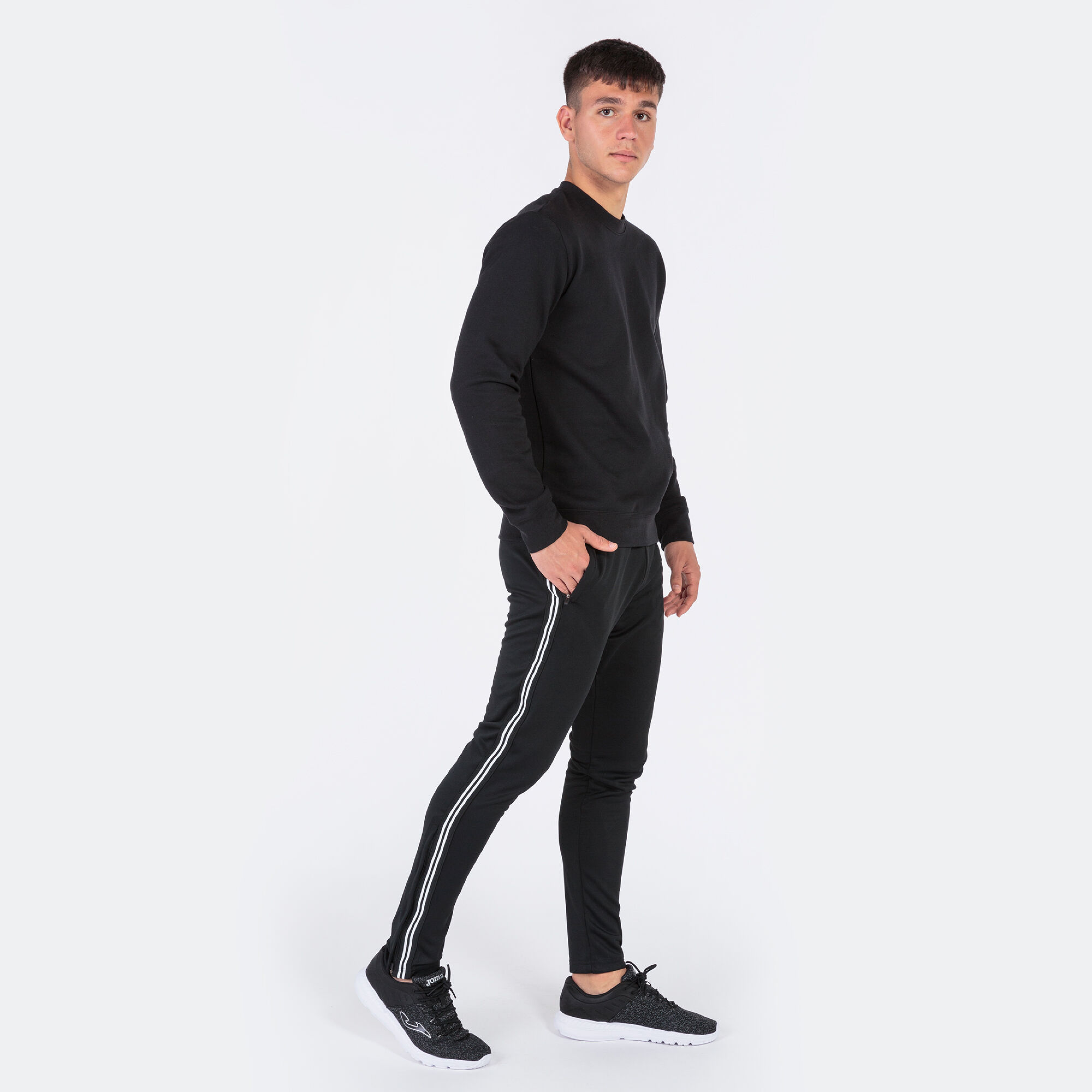 Свитшот мужской JOMA Montana 102107.100 2XL черный фото 