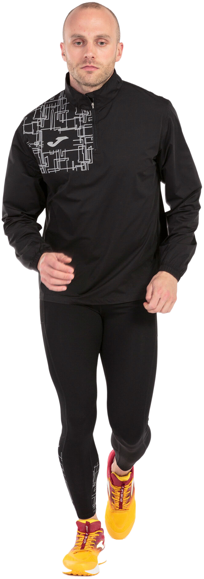 Кофта спортивна чоловіча JOMA Elite VIII 102234.100 XL чорнафото8