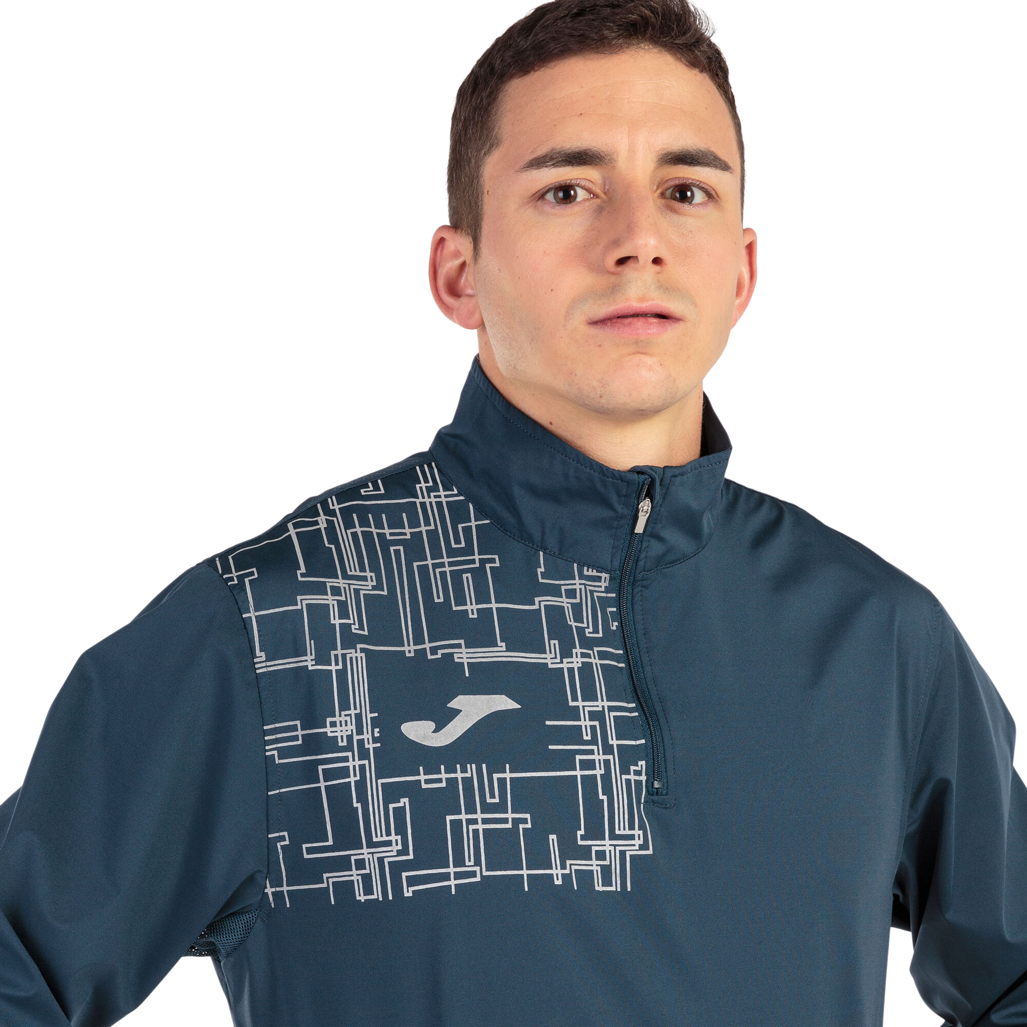 Кофта спортивна чоловіча JOMA Elite VIII 102234.331 M темно-синяфото