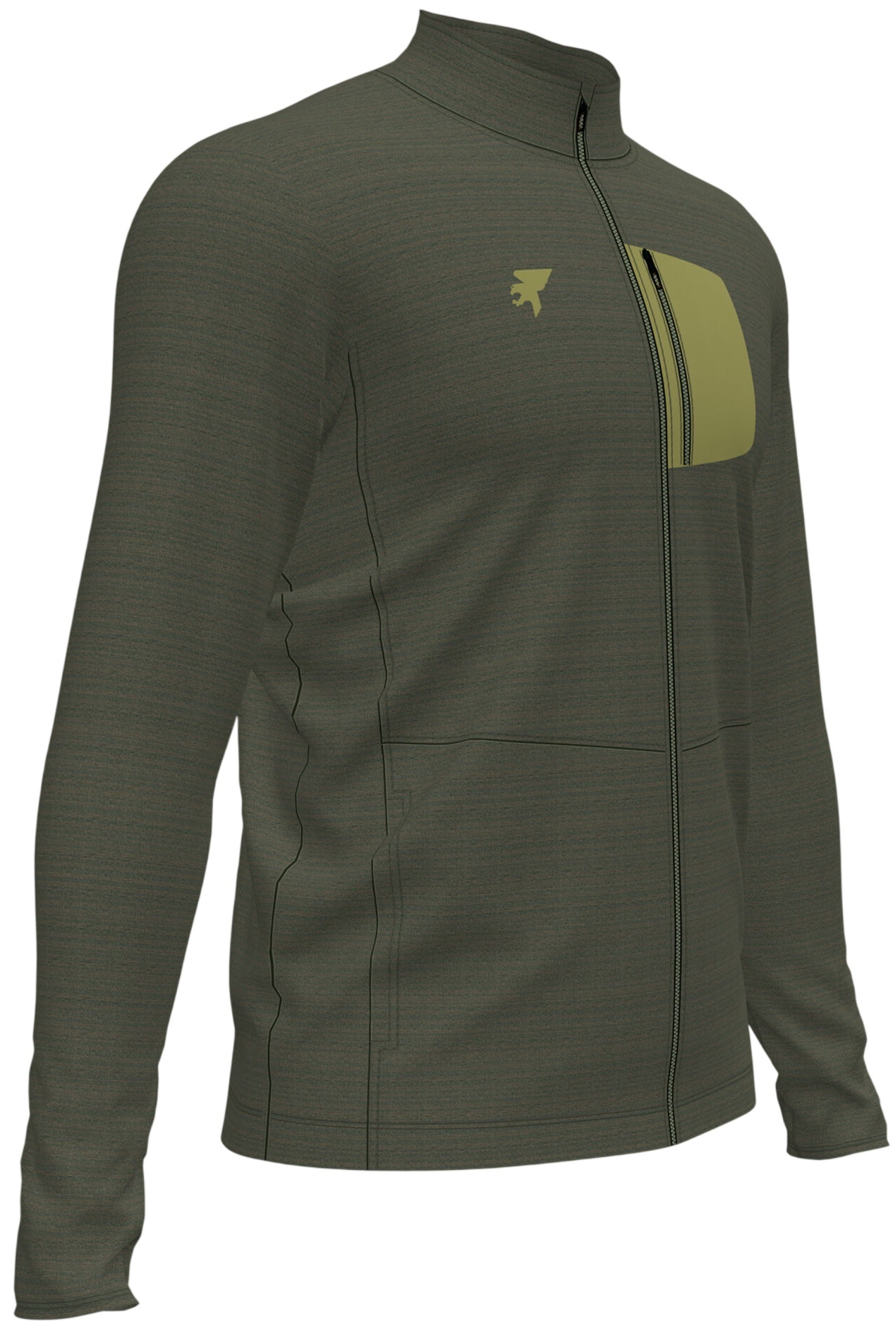 Толстовка мужская JOMA Explorer 102468.474 M хаки фото 