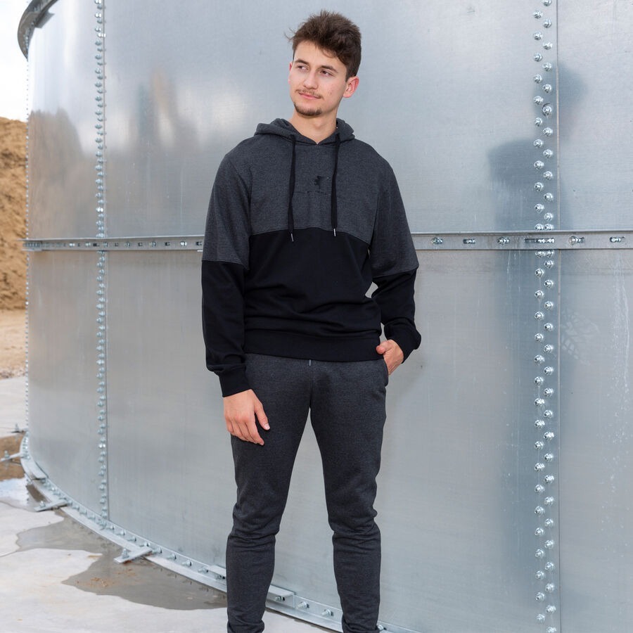Худи мужское JOMA Urban Street 102535.150 L серое фото 