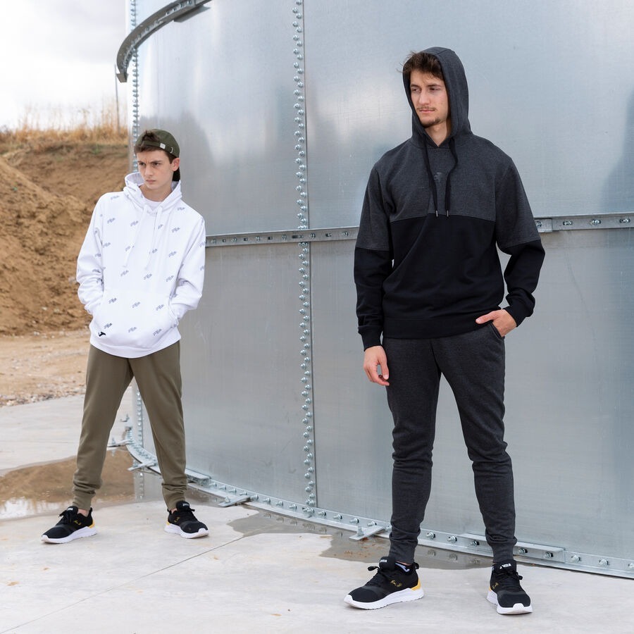 Худи мужское JOMA Urban Street 102535.150 L серое фото 