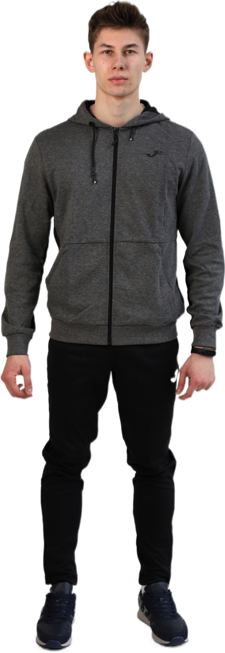 Толстовка мужская JOMA Urban Street 102299.250 S серая фото 