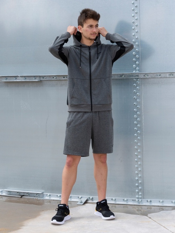 Толстовка мужская JOMA Urban Street 102299.250 S серая фото 
