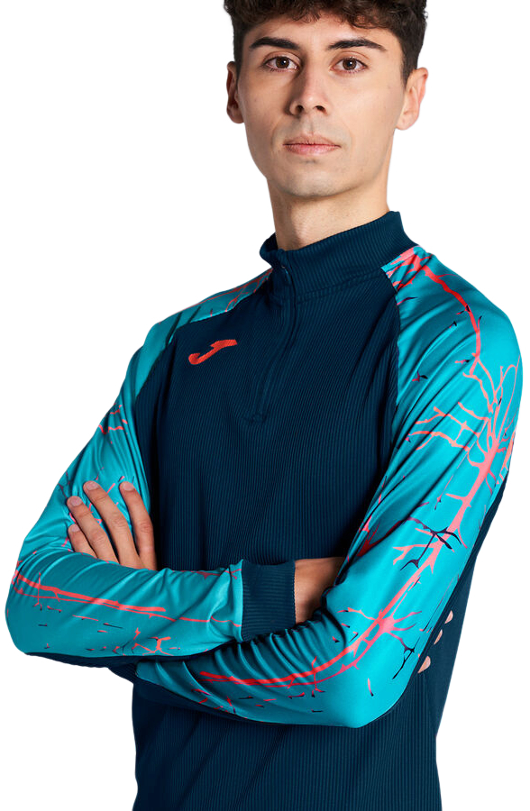 Кофта спортивна чоловіча JOMA Elite IX 102756.334 M темно-синяфото