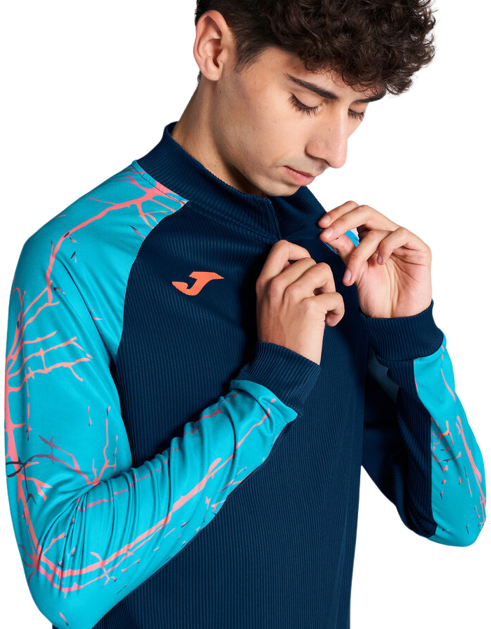 Кофта спортивна чоловіча JOMA Elite IX 102756.334 M темно-синяфото