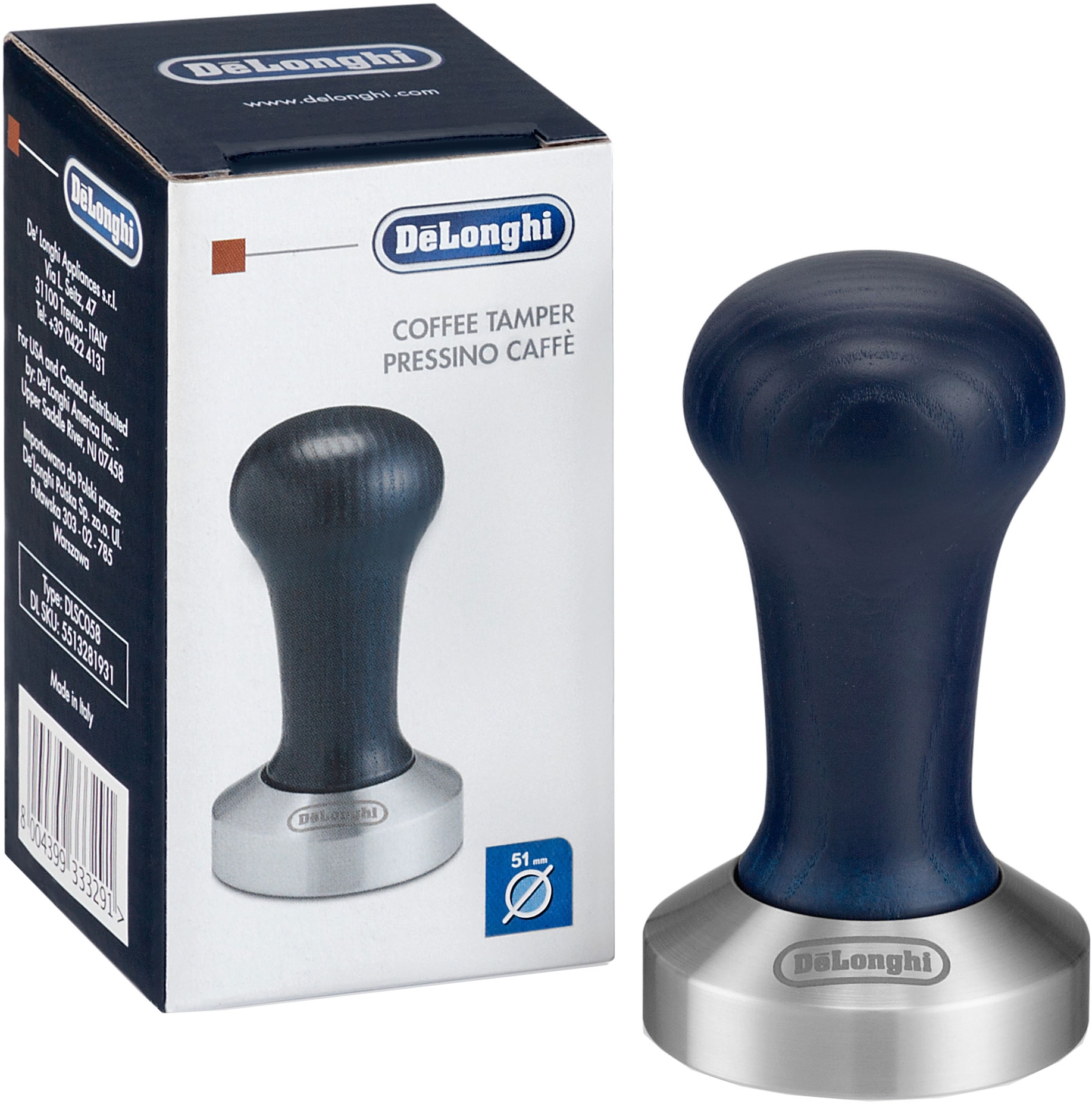 Темпер DeLonghi DLSC058 фото 