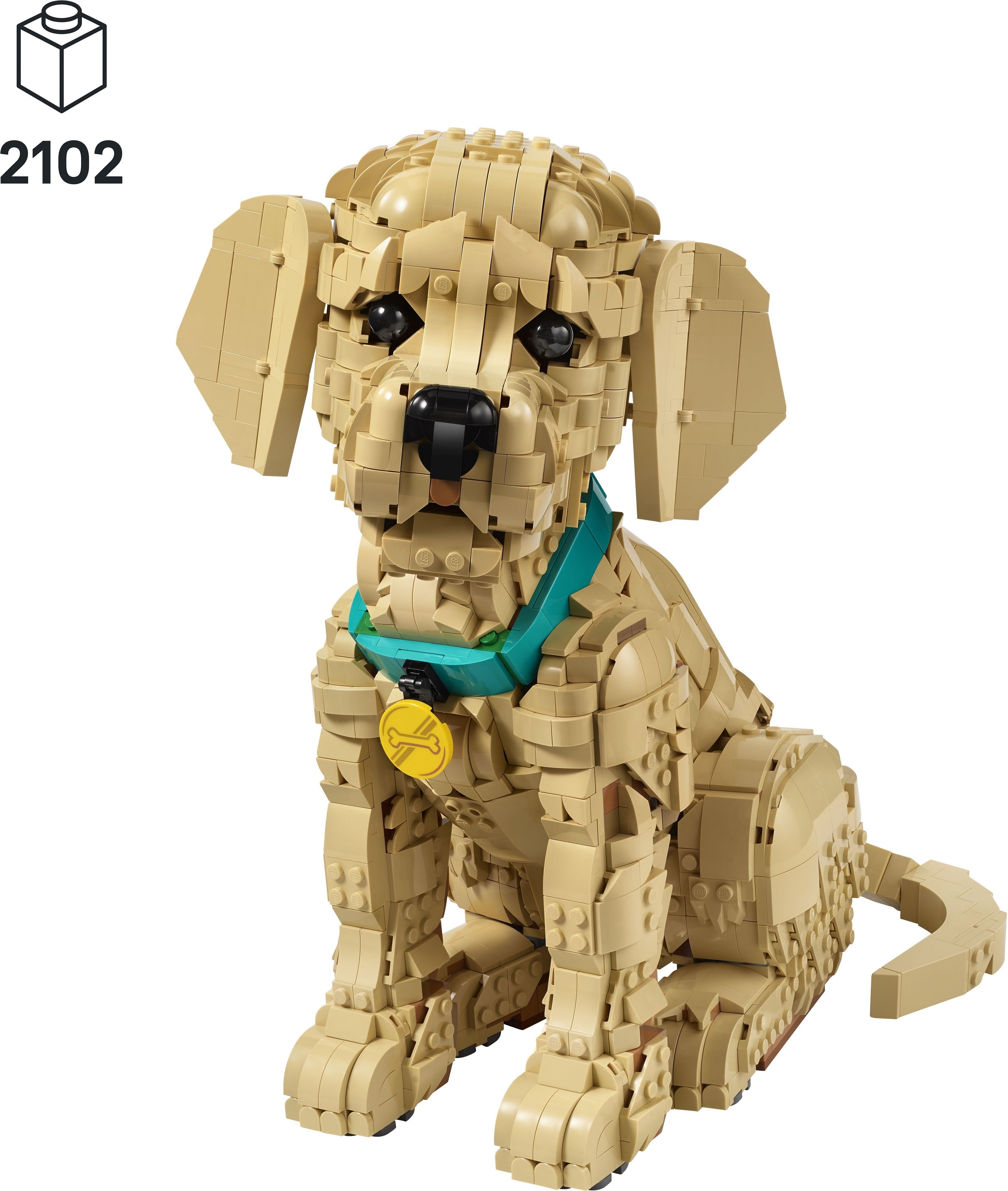 LEGO 11384 Icons Щенок золотистого ретривера фото 2