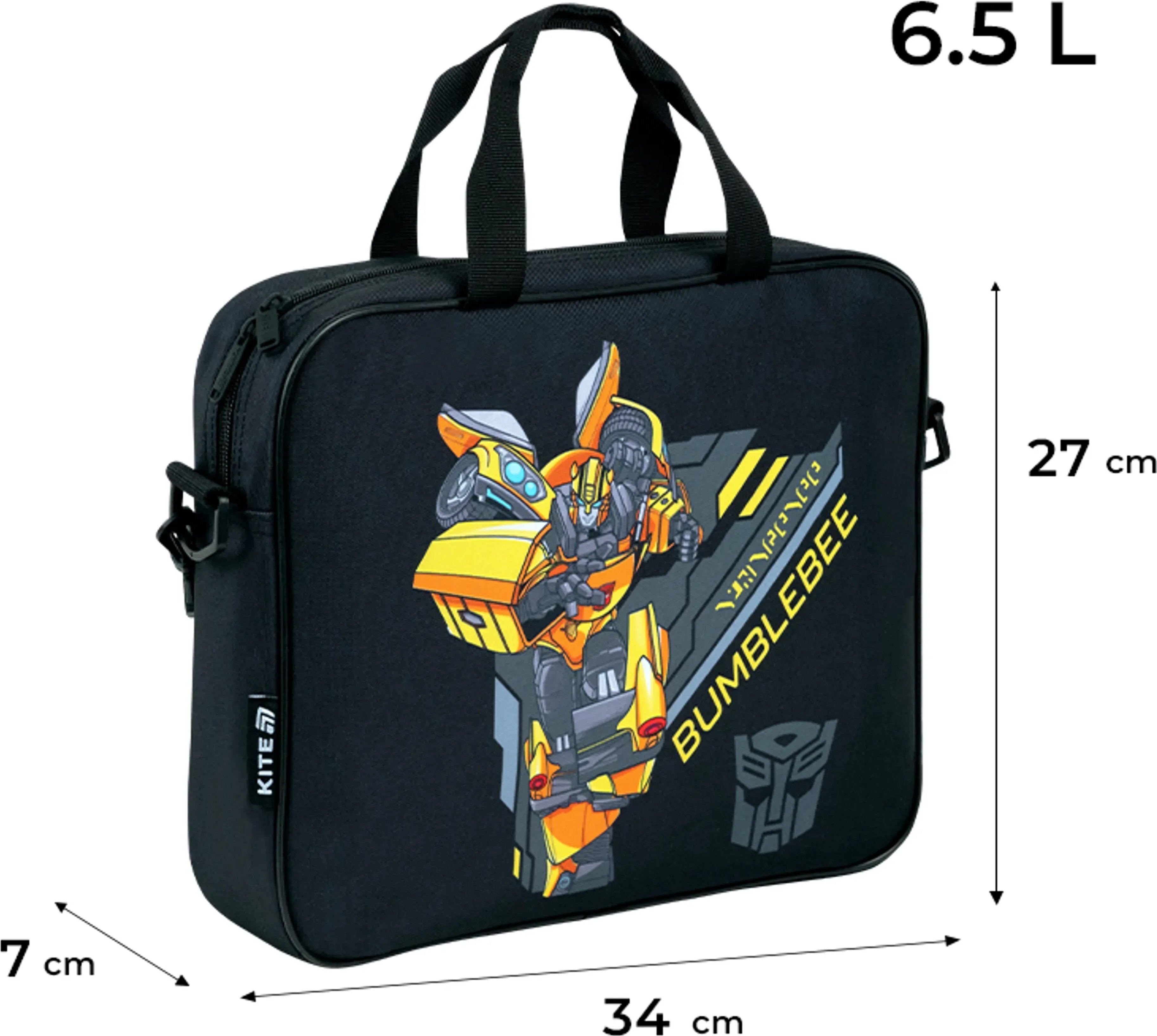 Школьная текстильная сумка Kite Transformers TF26-589 фото 