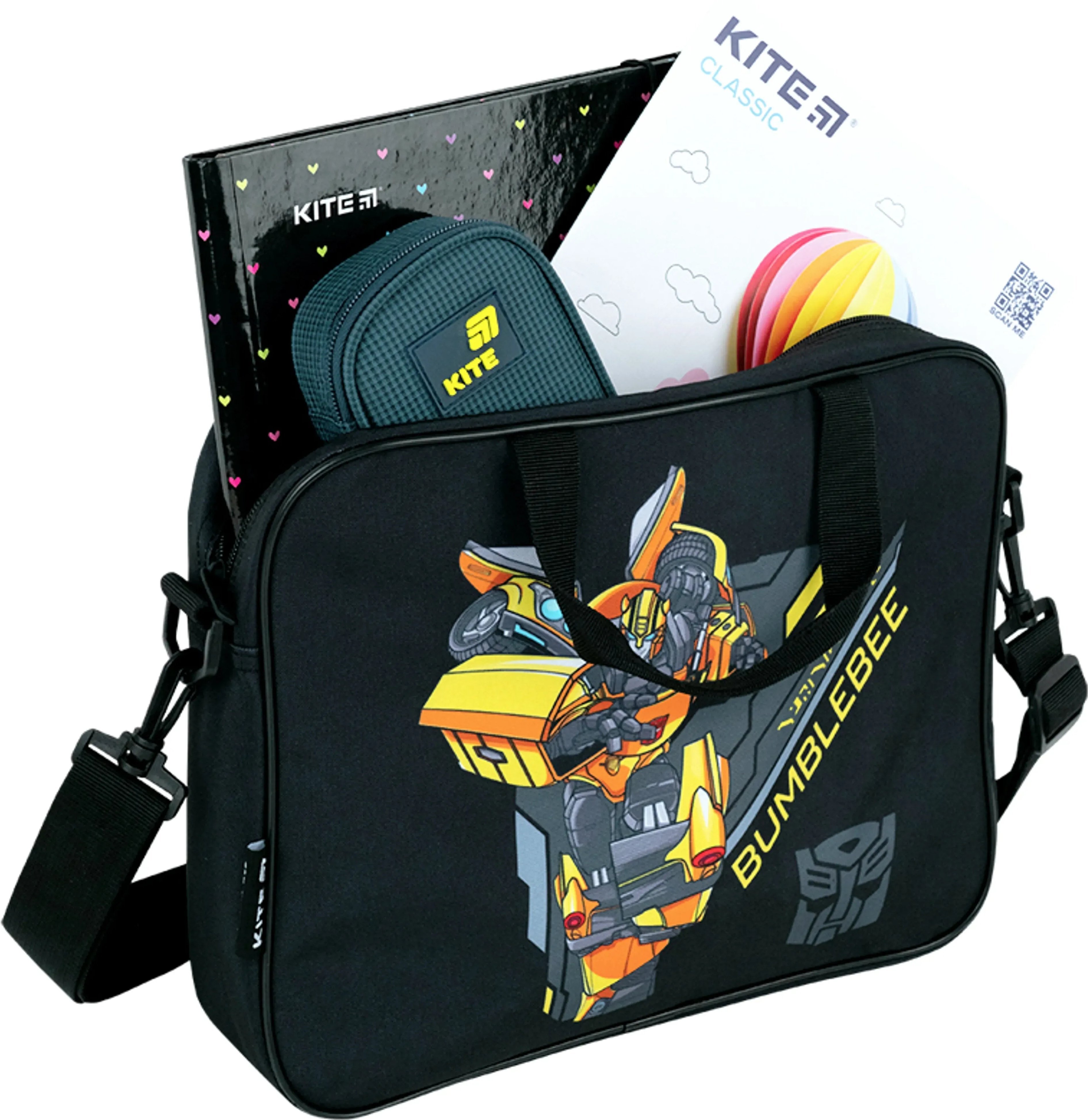Школьная текстильная сумка Kite Transformers TF26-589 фото 