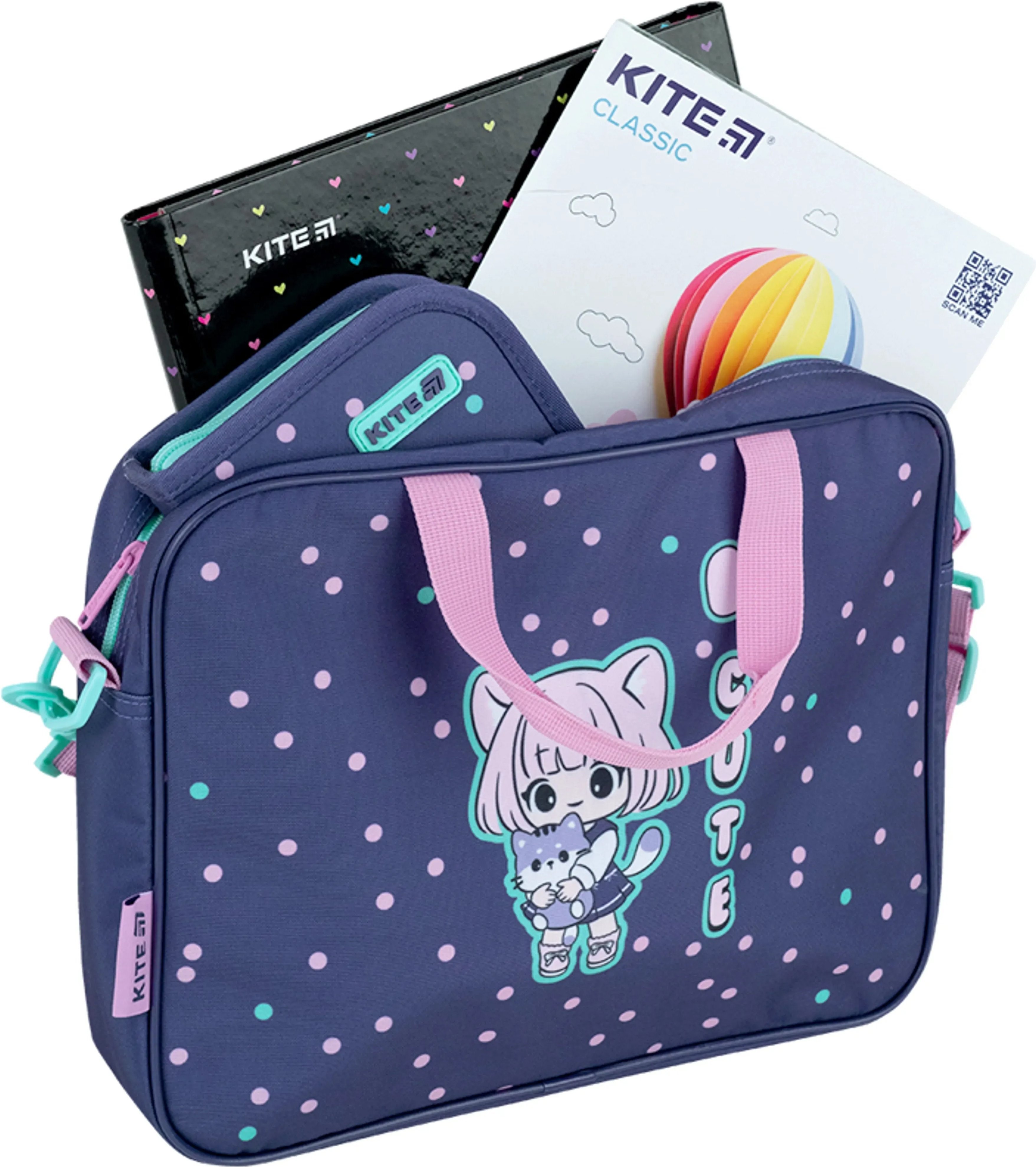 Школьная текстильная сумка Kite Be Friends K26-589-1 фото 