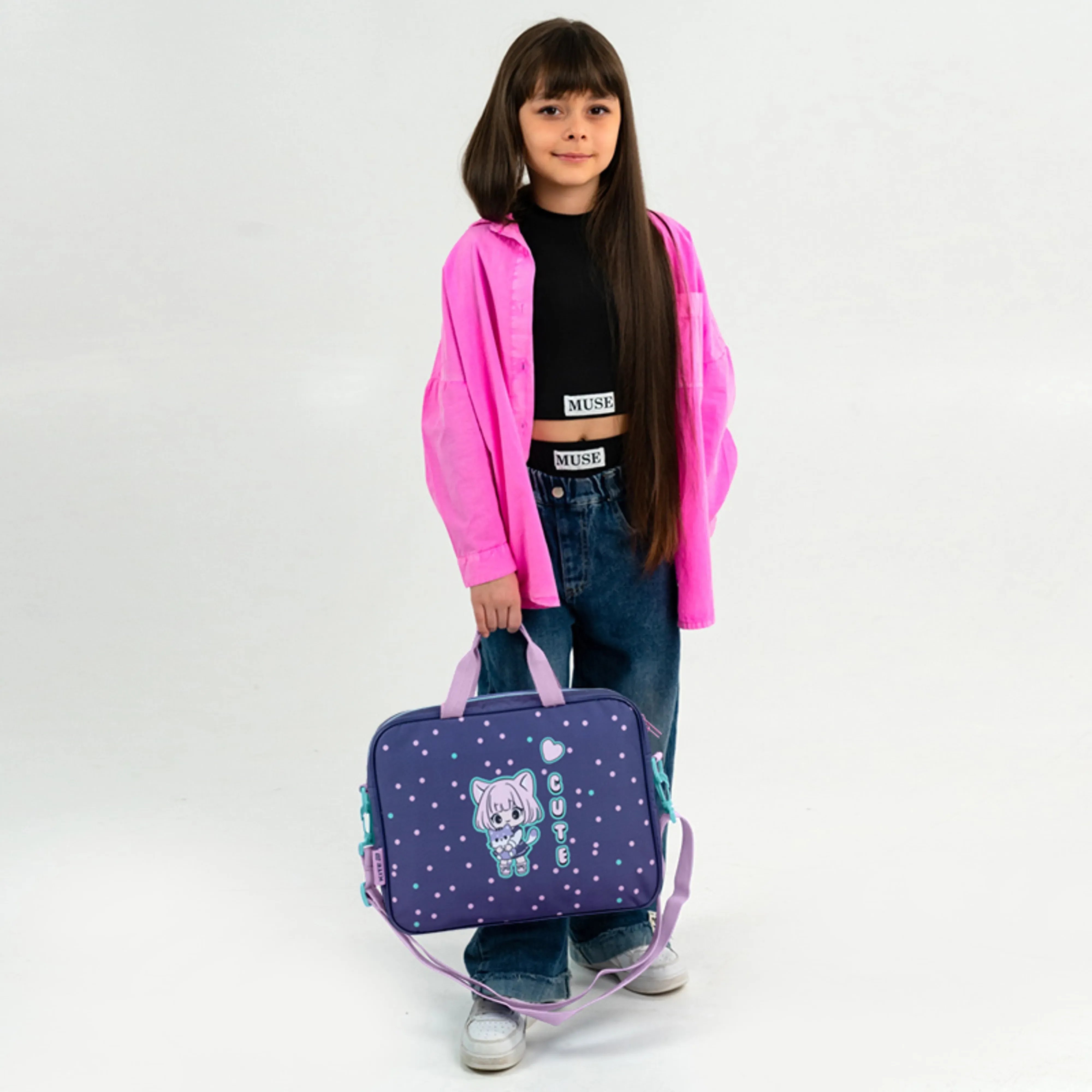 Школьная текстильная сумка Kite Be Friends K26-589-1 фото 