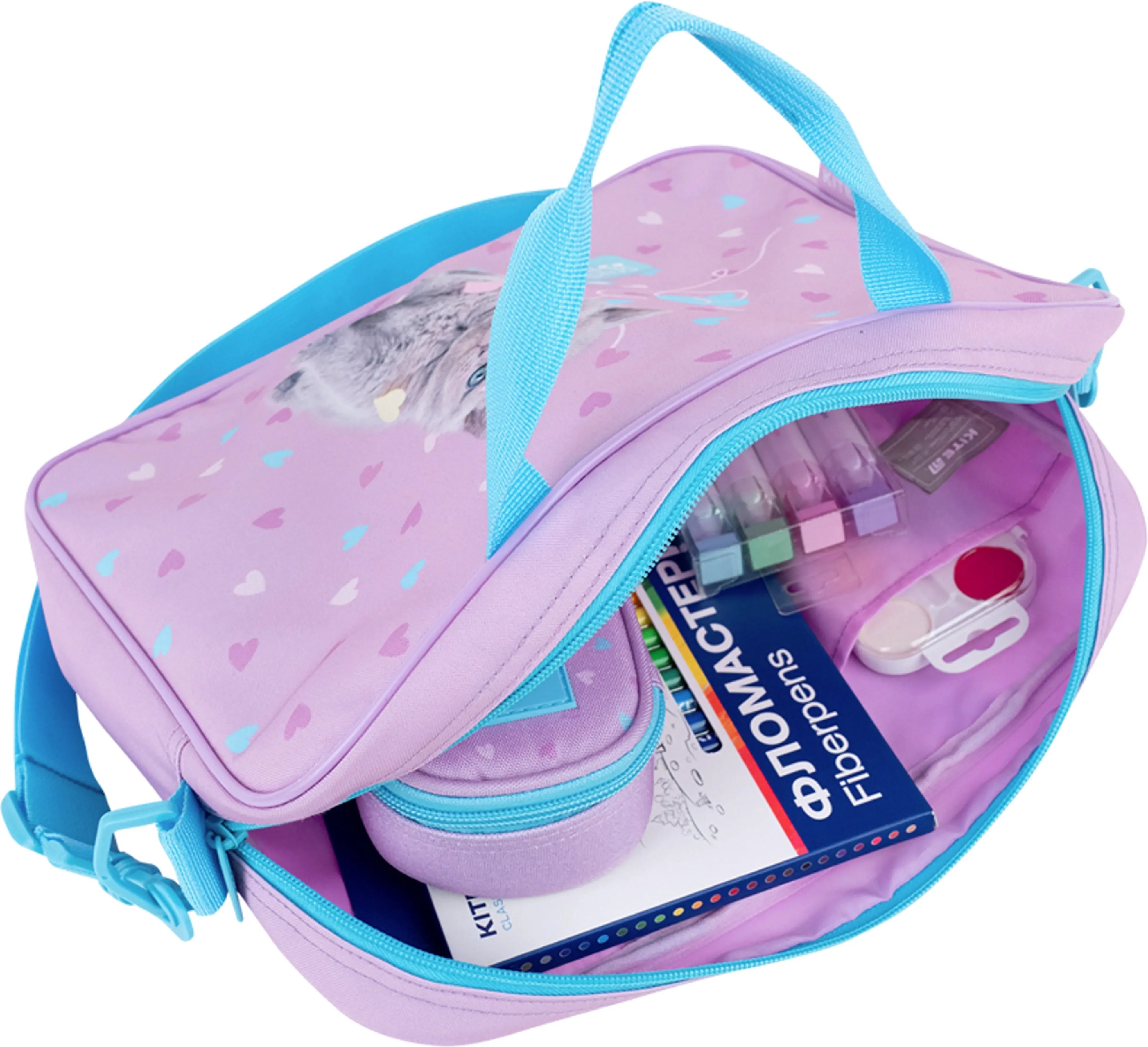 Шкільна текстильна сумка Kite Studio Pets SP26-589фото